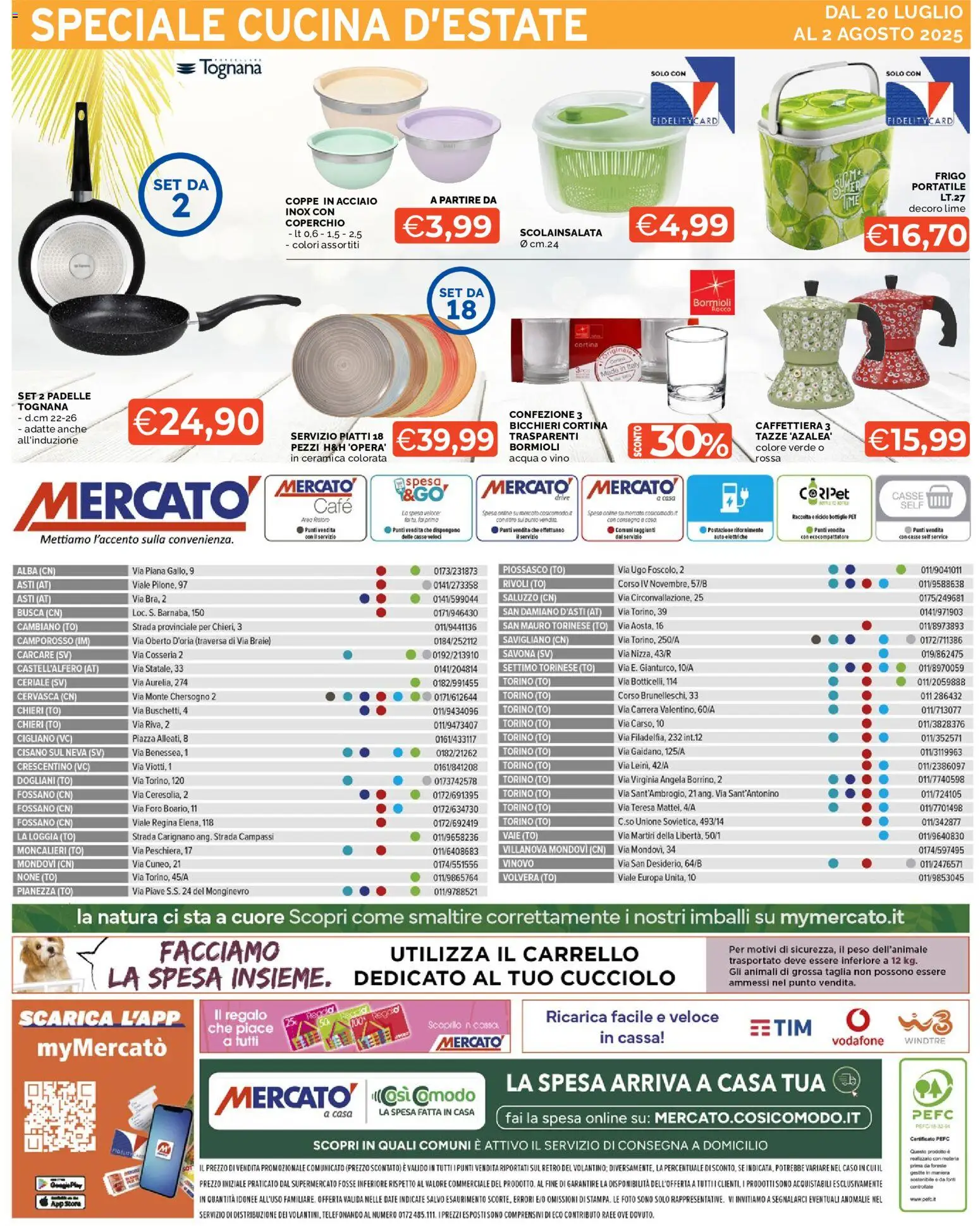 Volantino Mercatò del 20/07/2026 | Pagina: 20 | Prodotti: Vino, Frigo portatile, Lime, Carrello