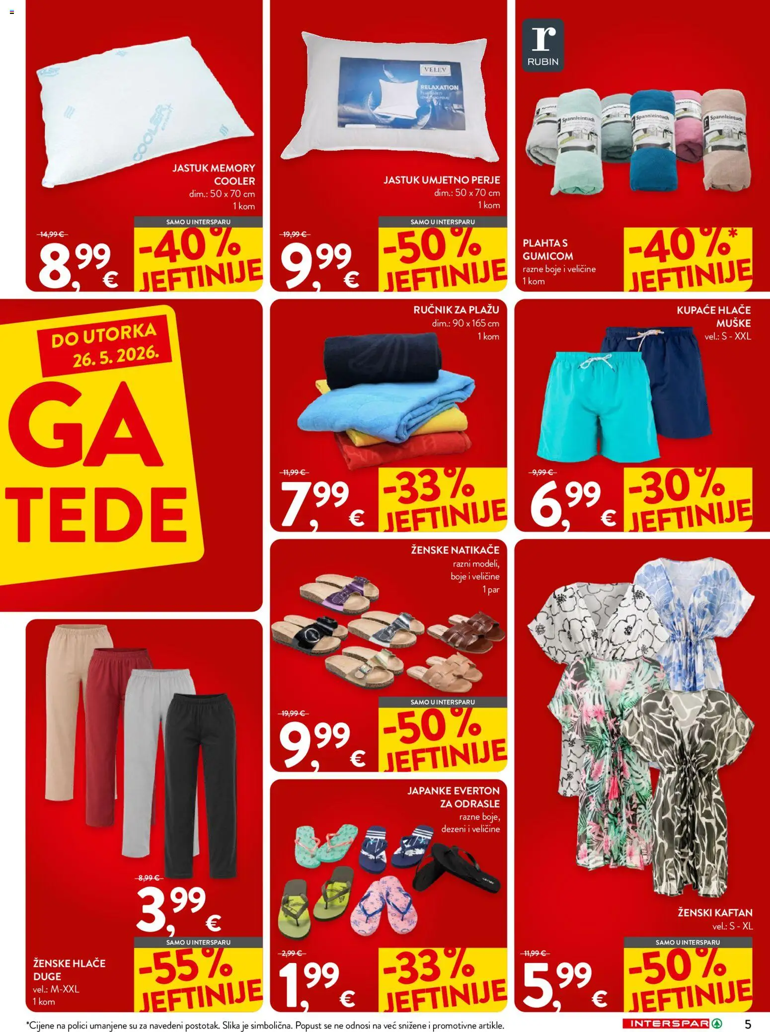 🛒 Interspar katalog od 📆 13.05.2026 ➤ Pogledaj akcije sada!🔥 | Hrvatska