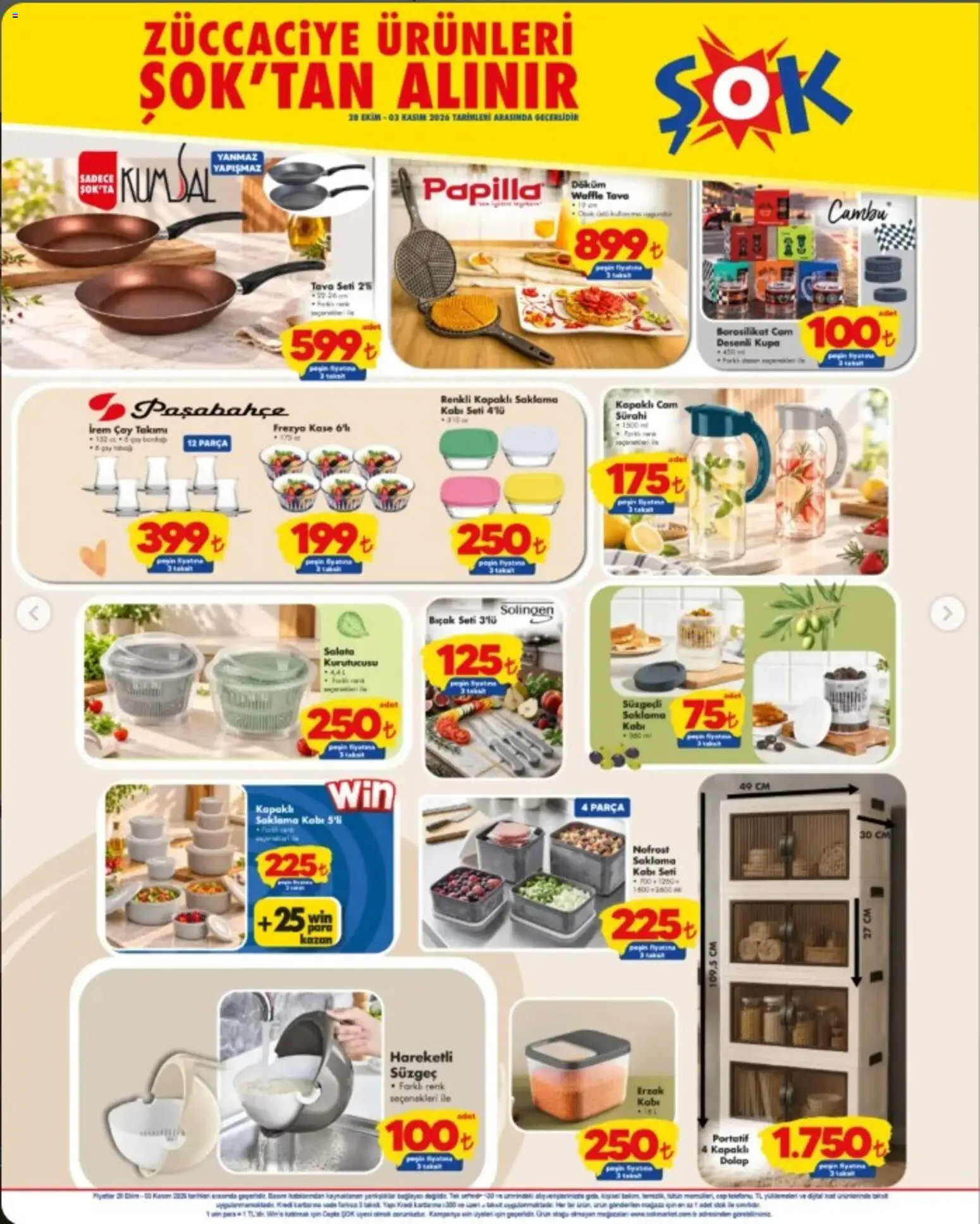Şok Market Katalog - 28 Ekim 2026 tarihinden itibaren geçerlidir | Sayfa: 3 | Ürünler: Kaşe, Çay, Atlet