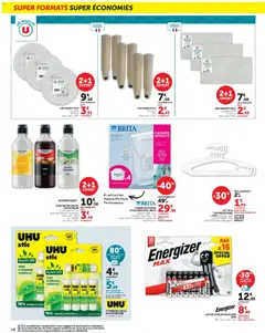 Super U - Prévisualisation de Super U - super formats super économies valide à partir de 27.05.2026 | Page: 14 | Produits: Robinet, Limonade, Cartouche, Piles