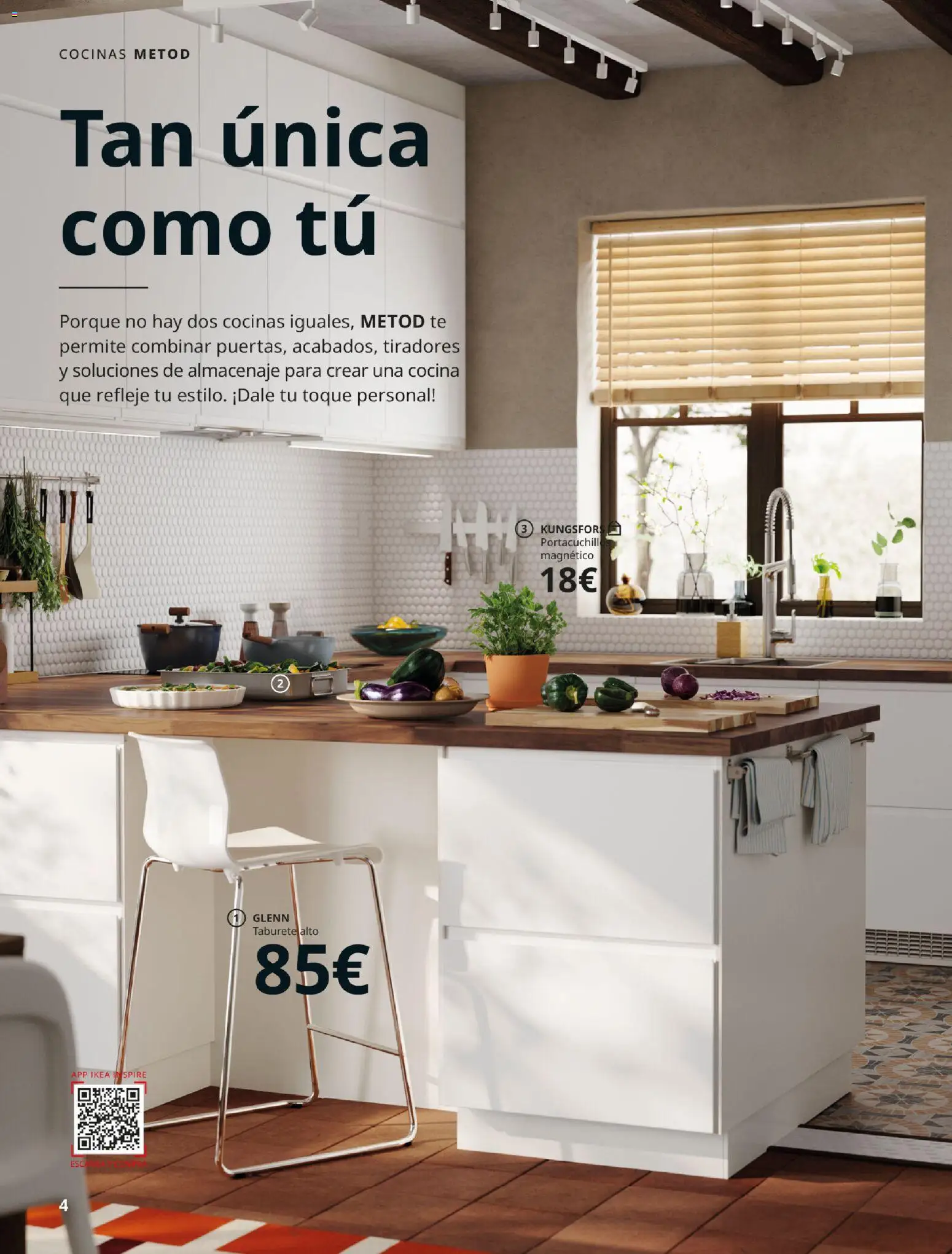IKEA - Cocinas │ válido desde el 01/09/2026 | Página: 4 | Productos: Taburete, Té, Cocina, Almacenaje