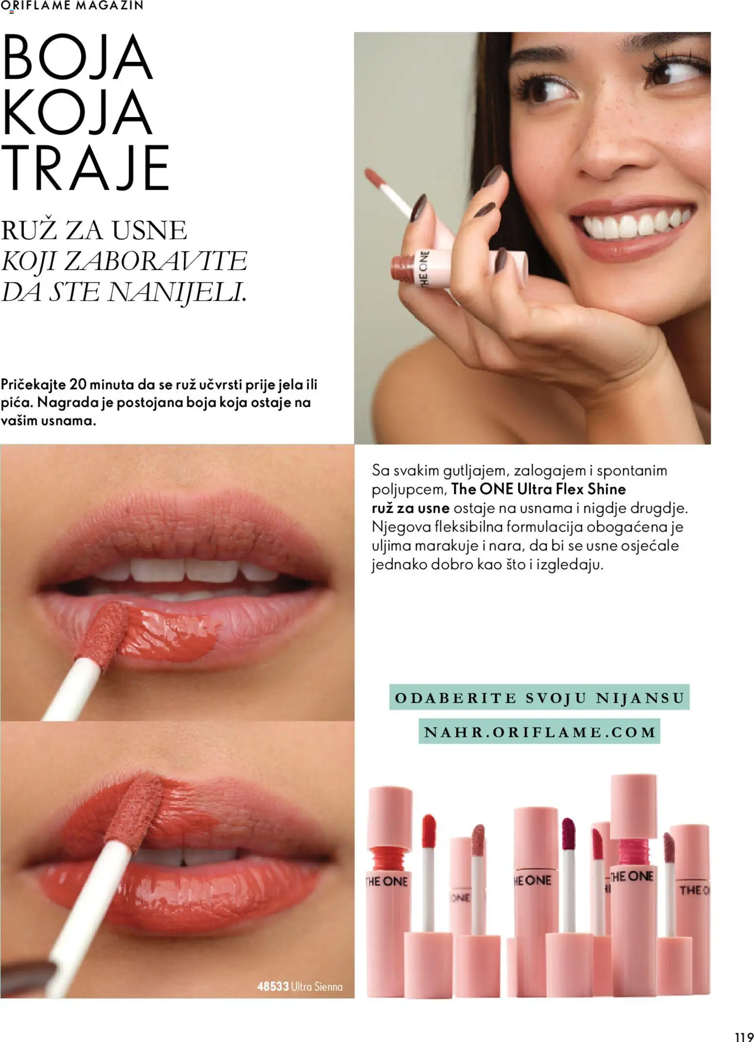 Oriflame katalog | vrijedi od 07.10.2026 | Stranica: 119 | Proizvodi: Ruž