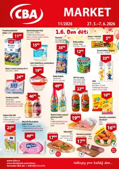 Náhled letáku CBA leták - Market od 27.05.2026