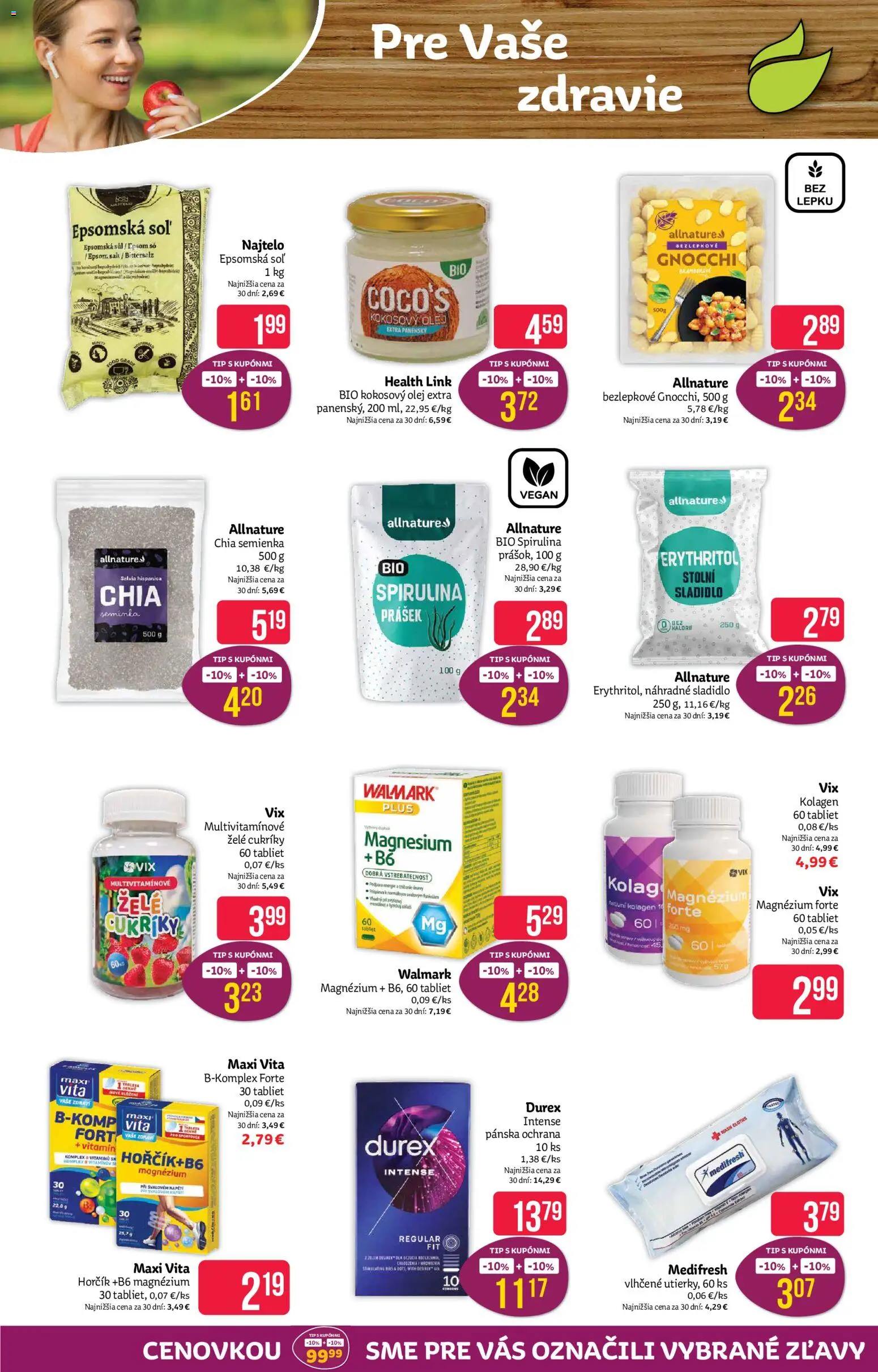 Nové Teta drogerie akcie – leták je platný od 28.09.2026 | Strana: 12 | Produkty: Kokosový olej, Olej, Kolagén, Cukríky