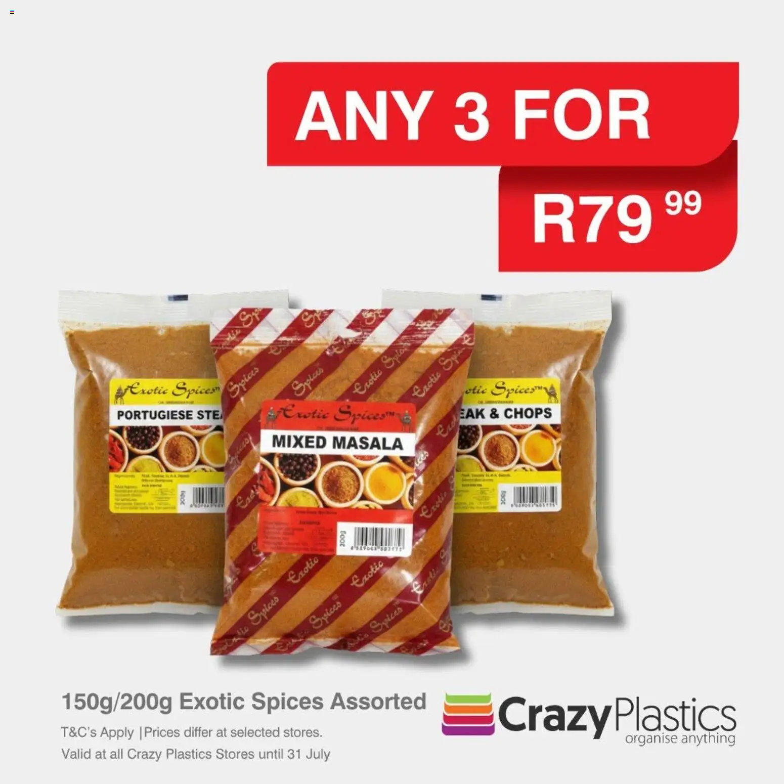 New Crazy Plastics catalogue – valid from 06.06.2026 | Page: 2 | Products: Spices