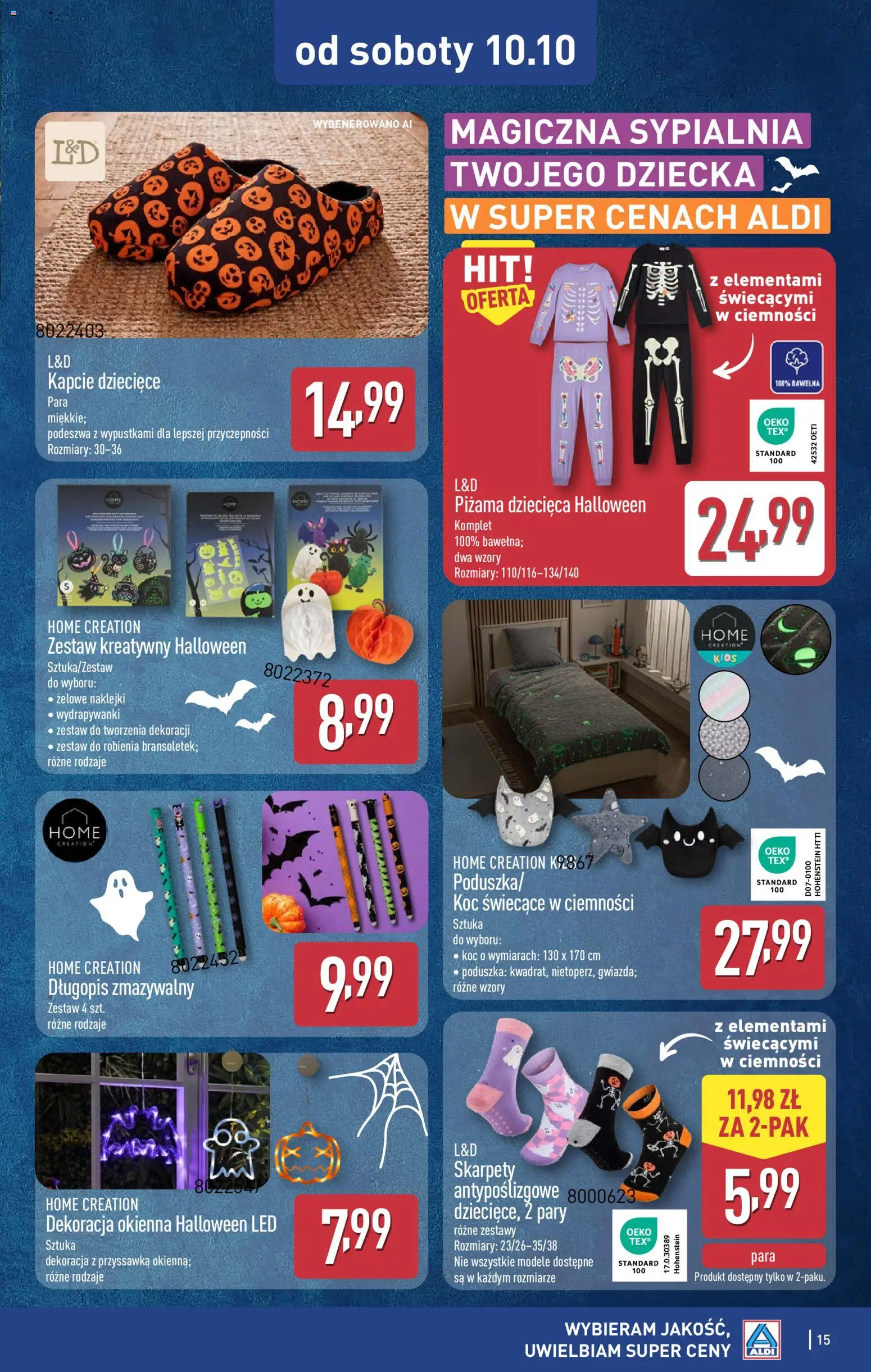 Aldi Polsko leták - Ostatnie sztuki w wybranych sklepach od 07.10.2026 | Strana: 15 | Produkty: LED