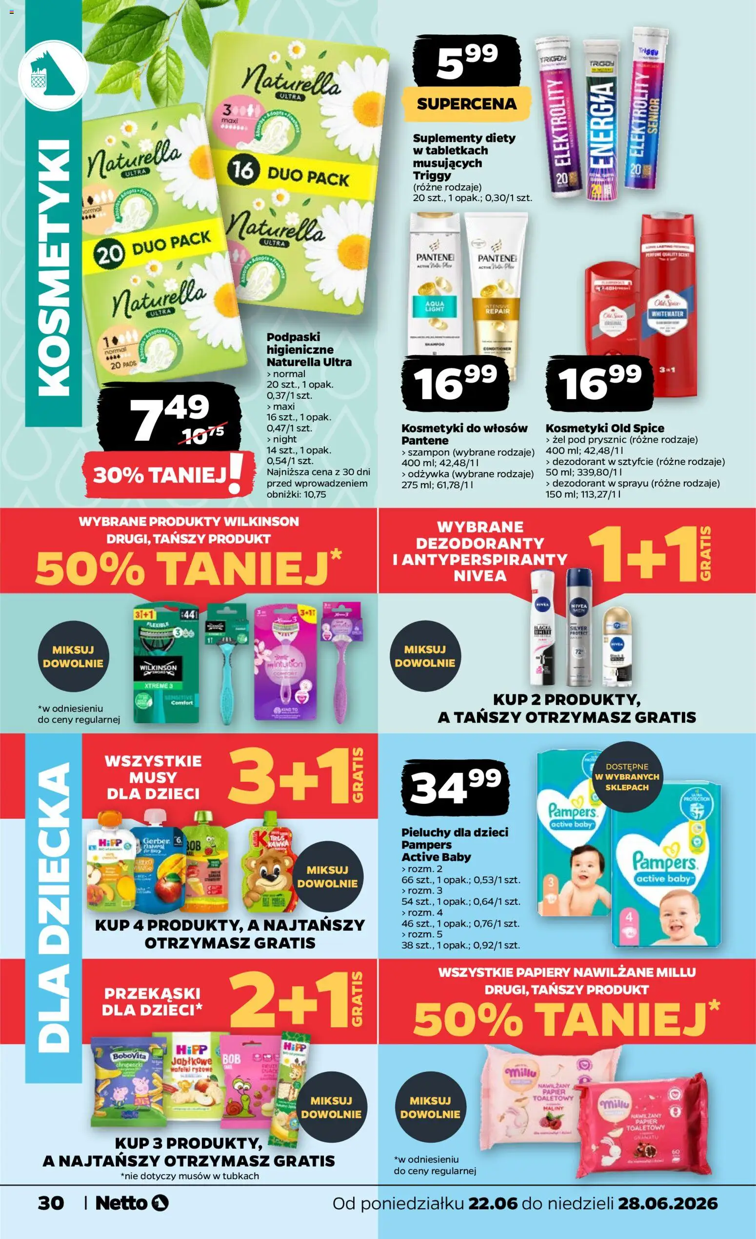 Netto gazetka od poniedziałku spożywcza od 22.06.2026 | Strona: 30