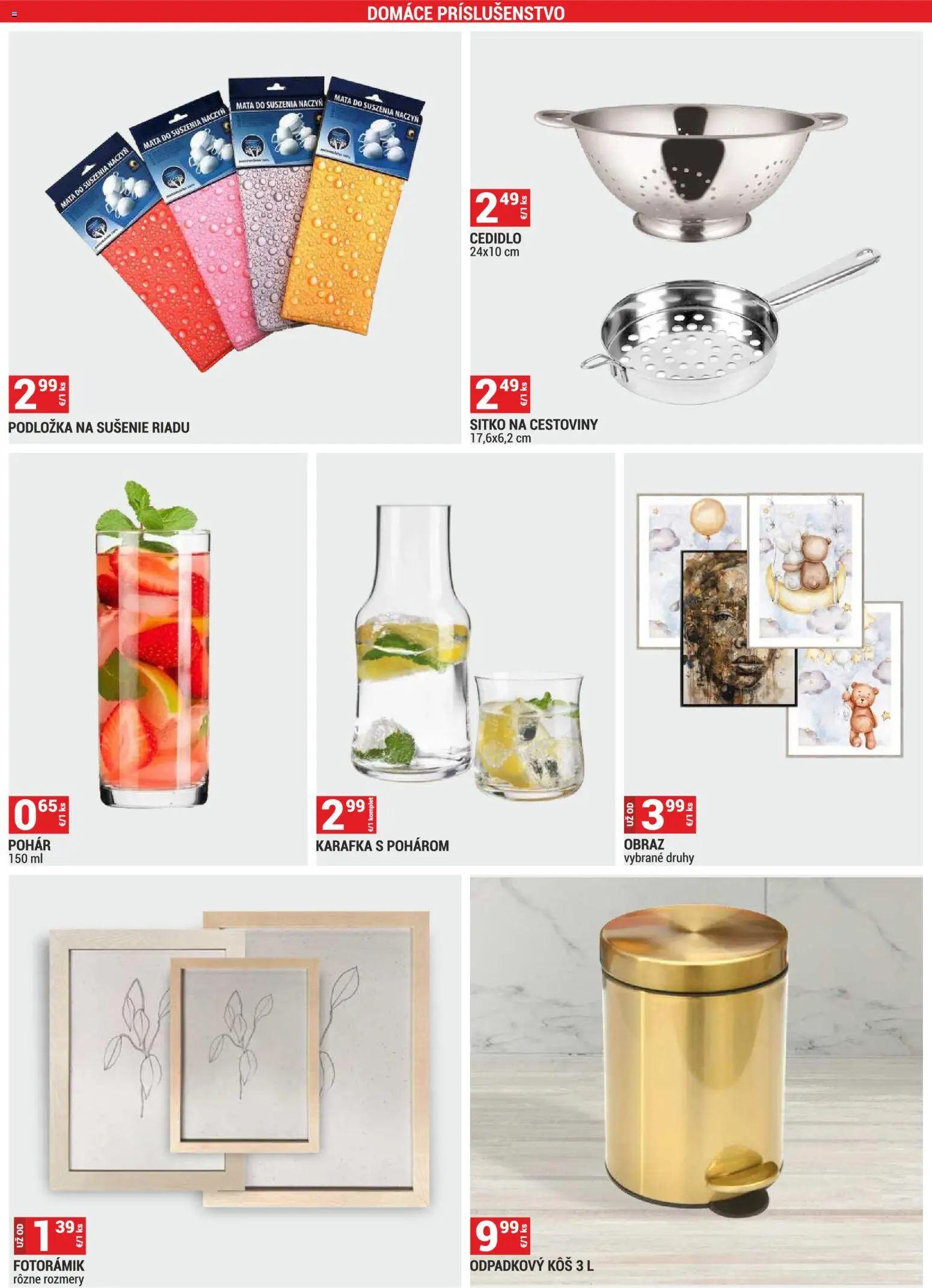 Nové Merkury Market akcie – leták je platný od 01.07.2026 | Strana: 14 | Produkty: Cestoviny, Kôš