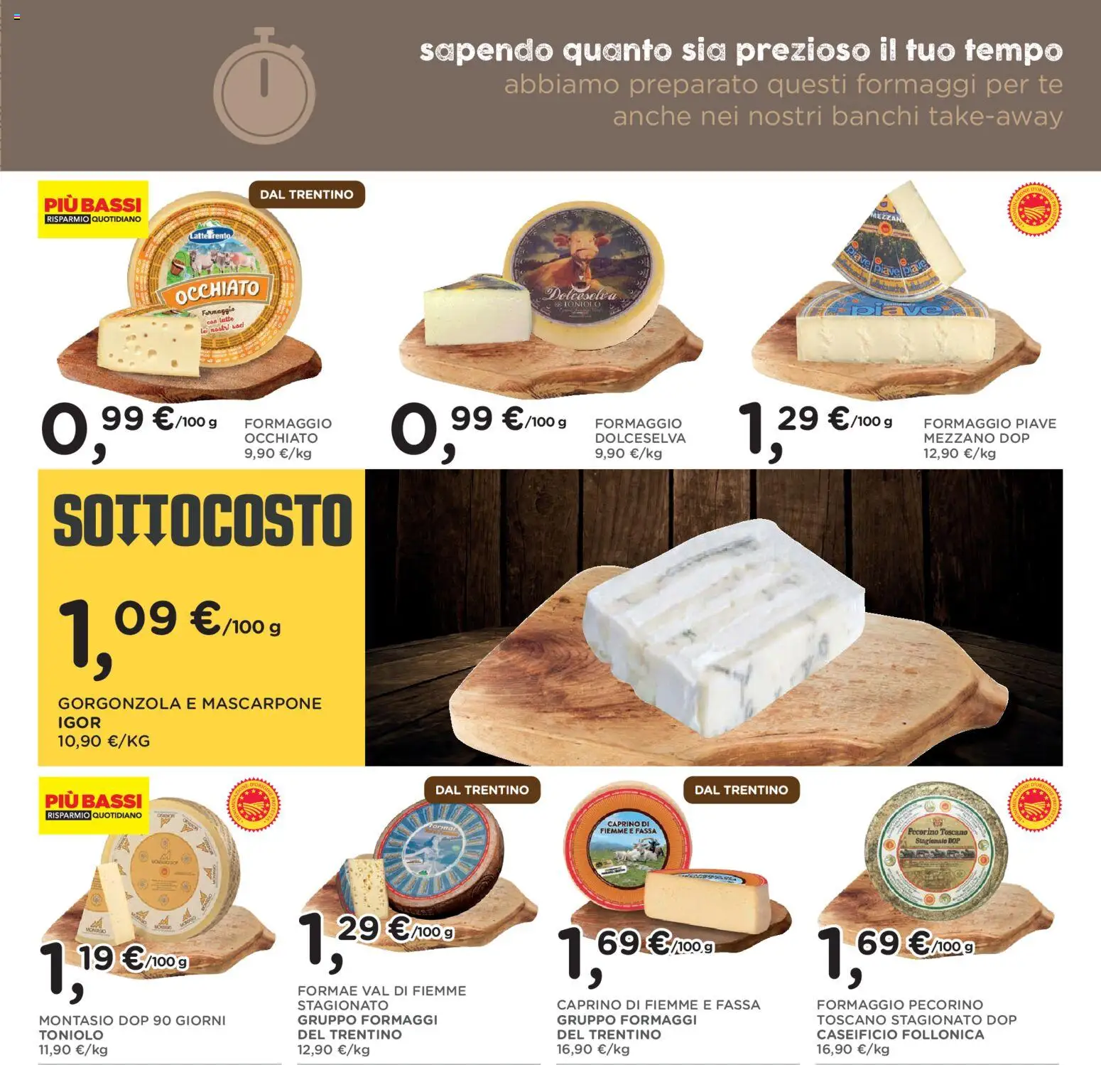 Volantino Poli del 15/07/2026 | Pagina: 9 | Prodotti: Tè, Formaggio, Gorgonzola, Pecorino