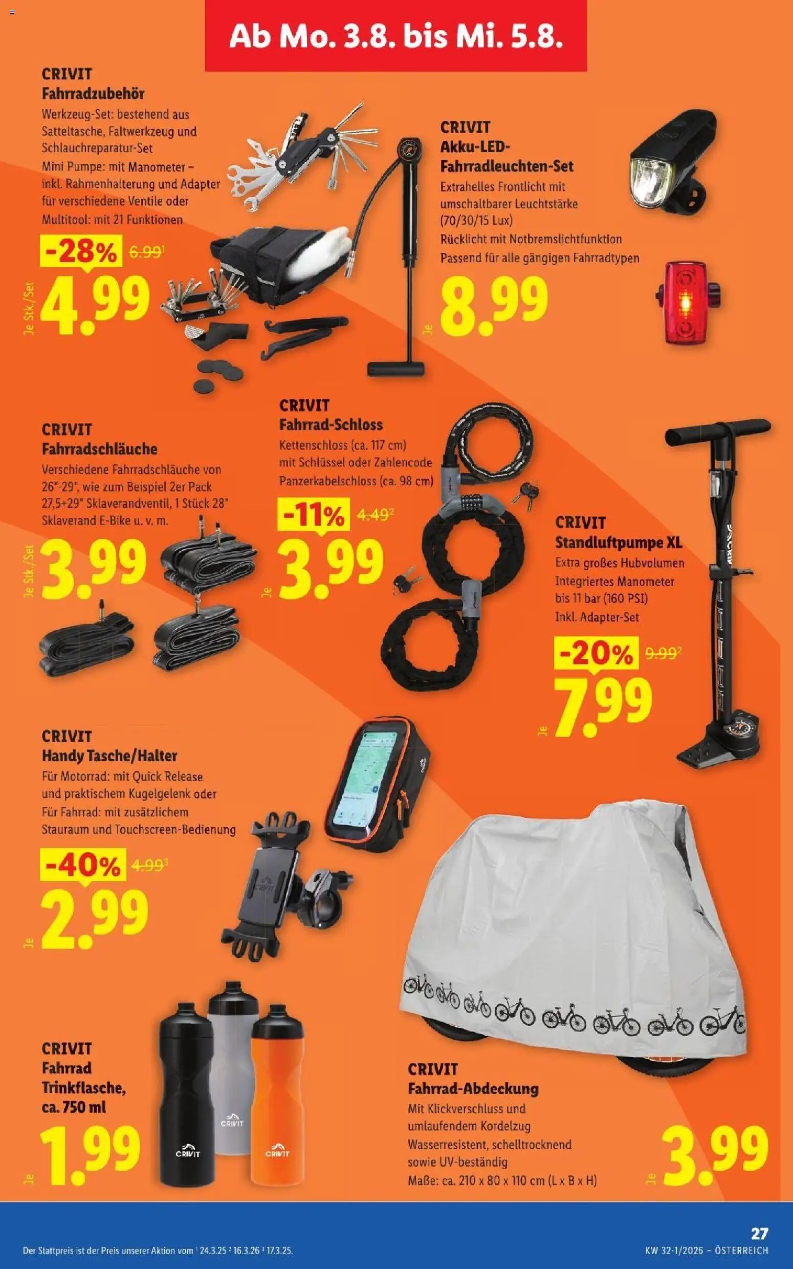 Lidl - Flugblatt gültig ab 30.07.2026 | Seite: 34 | Produkte: Adapter, Manometer