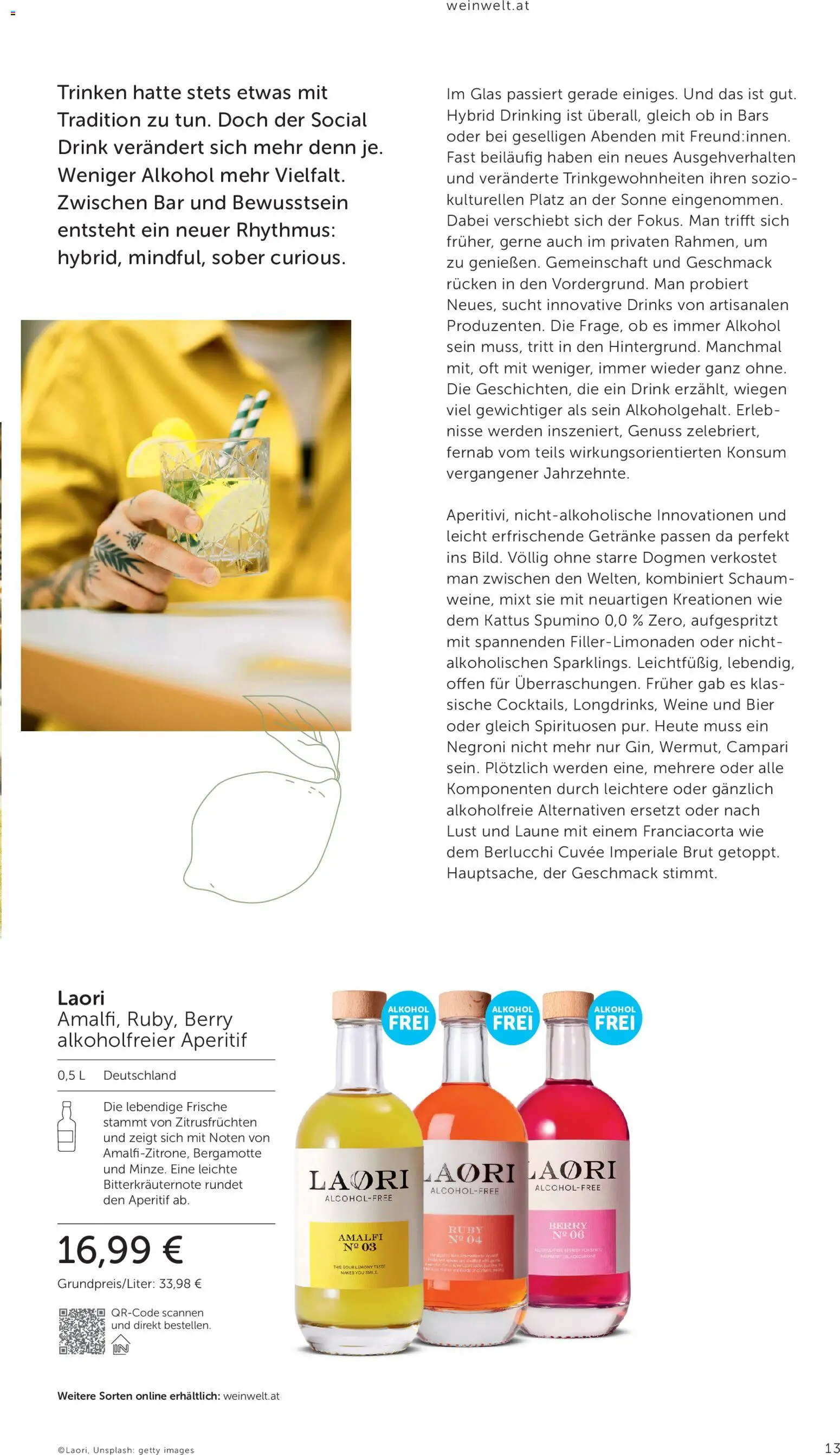 Interspar Wein Welt - Drinking Culture gültig ab 06.08.2026 | Seite: 13 | Produkte: Nauriit, Bier