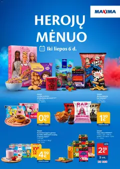 MAXIMA leidinys galioja nuo 09.06.2026