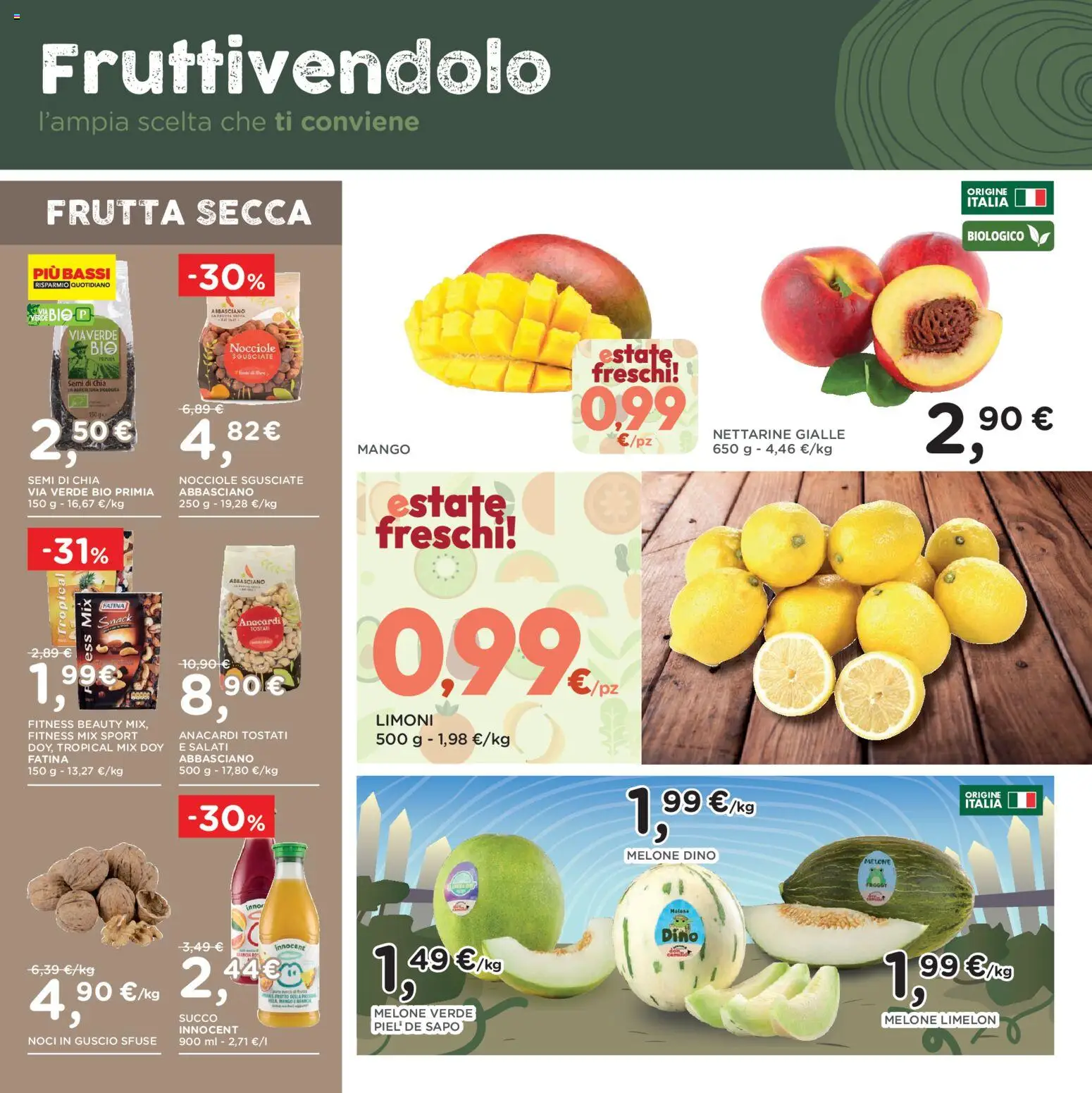 Volantino Poli del 15/07/2026 | Pagina: 6 | Prodotti: Succo, Mango, Noci, Nocciole