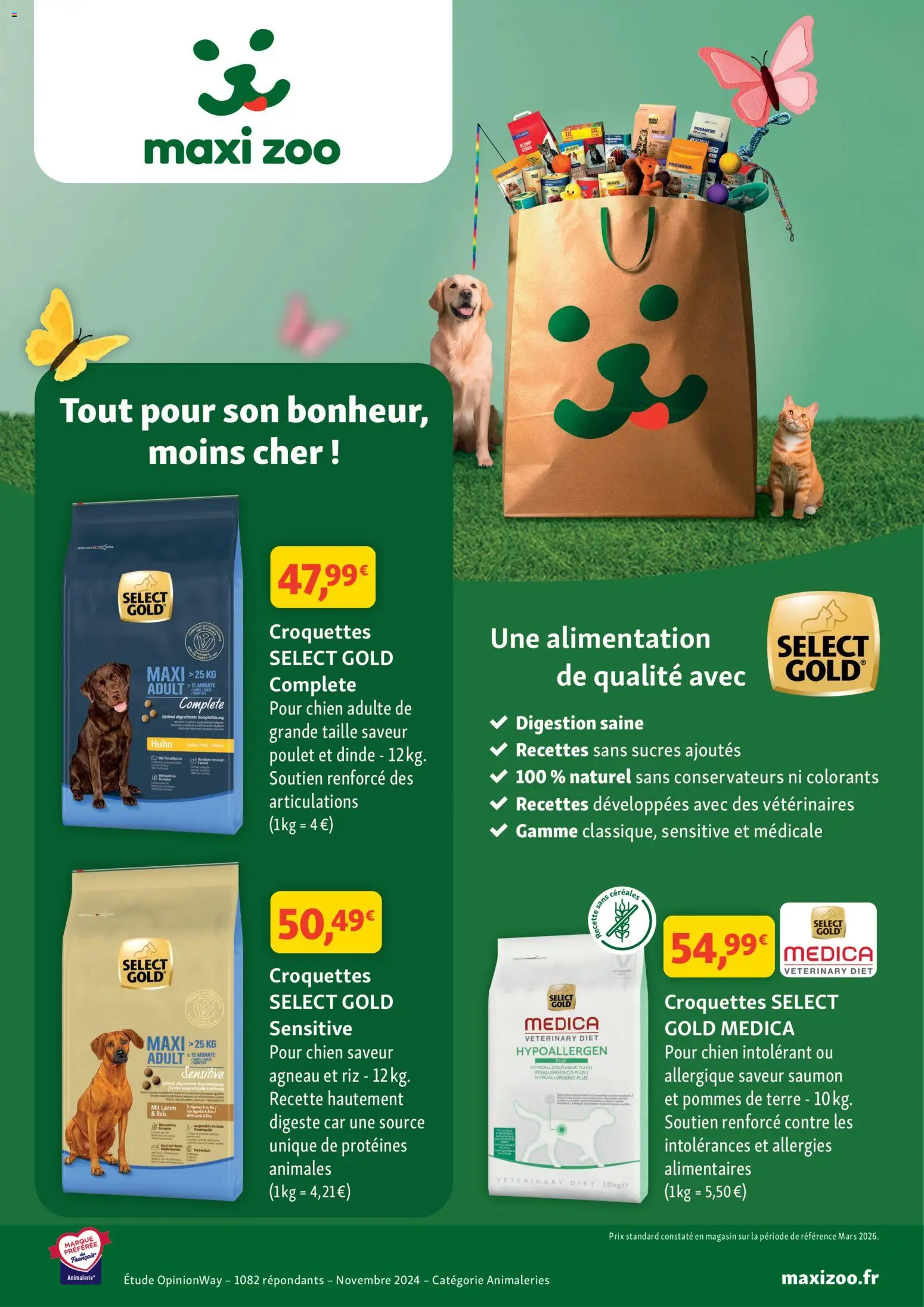 {H1} | Page: 1 | Produits: Agneau, Riz, Saumon, Pommes de terre