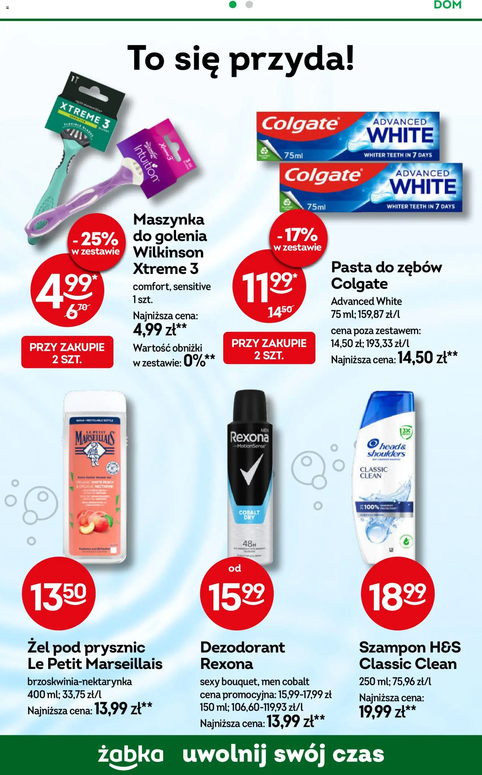 Żabka gazetka od 03.06.2026 | Strona: 96 | Produkty: Prysznic, Żel pod prysznic, Dezodorant, Pasta do zębów