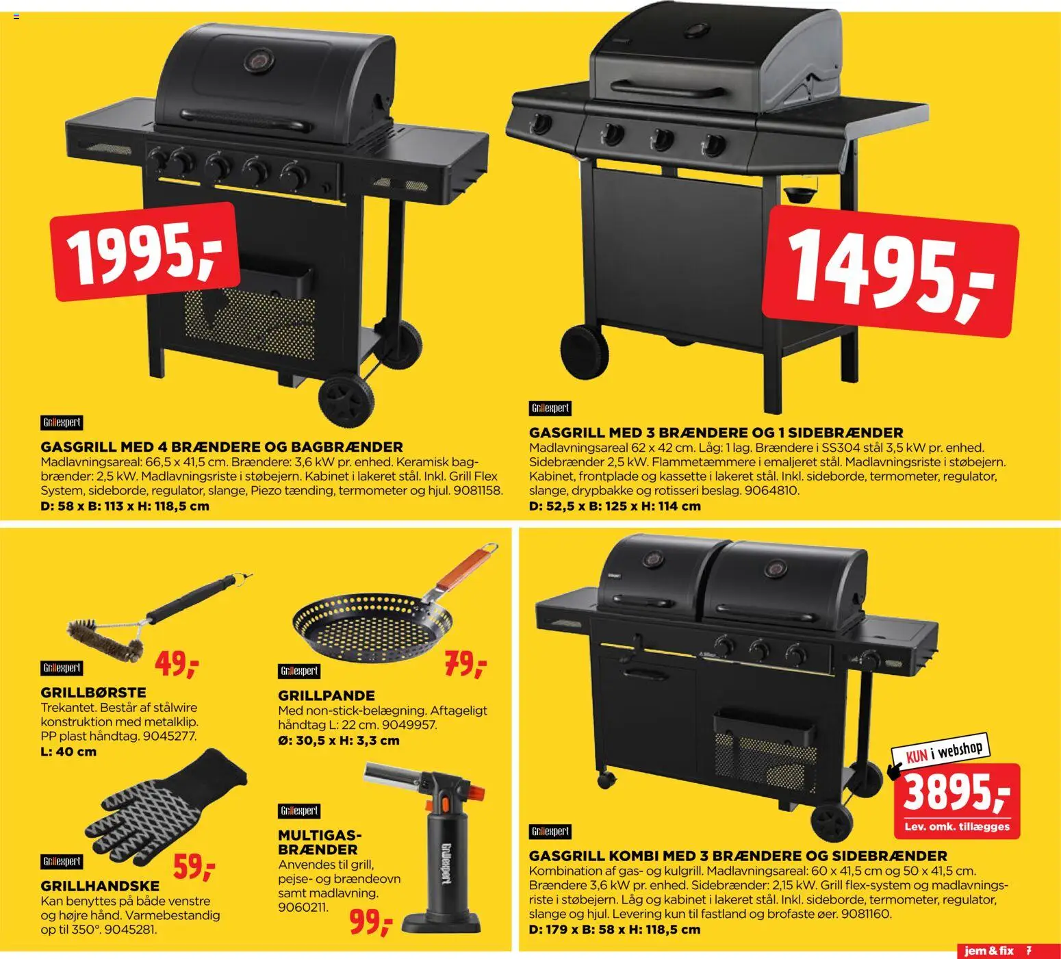Jem & fix tilbudsavis – gyldig fra 03.05.2026 | Side: 7 | Produkter: Termometer, Grill