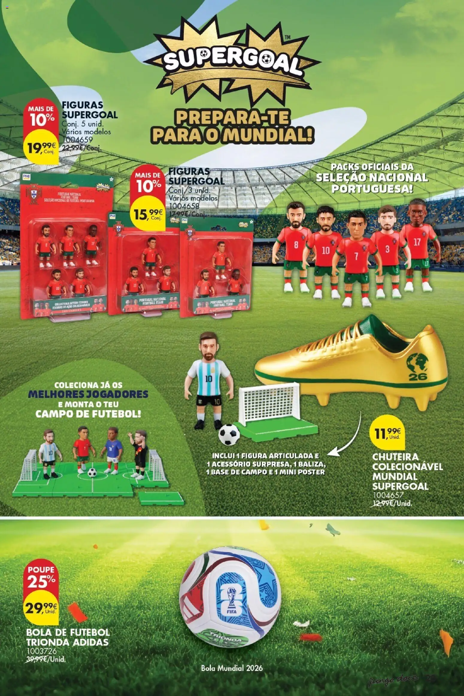 Pingo Doce Bazar Verão 2 │ válido de 30/06/2026 | Página: 23 | Produtos: Chuteira, Base