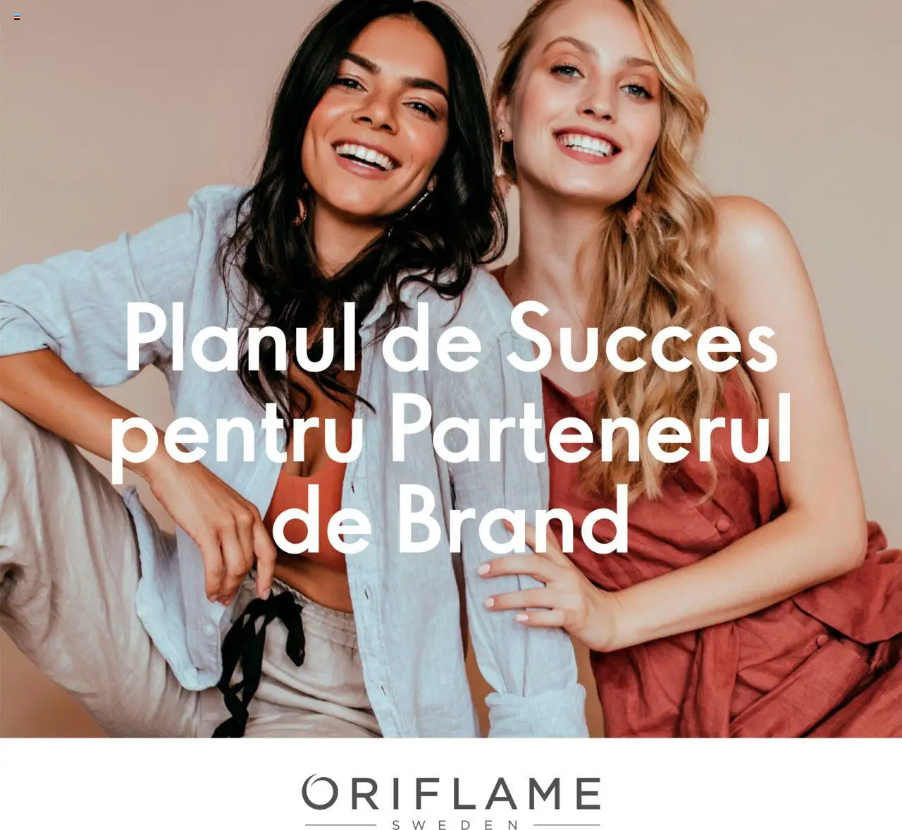 Oriflame catalog - Planul de Succes pentru Partenerul de Brand catalogue cover
