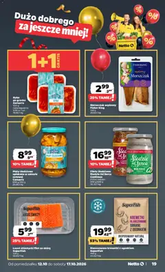 Pogląd oferty "Ryba po grecku, Corsarro, Ryba po grecku Corsarro 500 g" - ważna od 12.10.2026 | Strona: 19