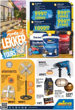 MICA specials catalogue – valid from 20/10/2026