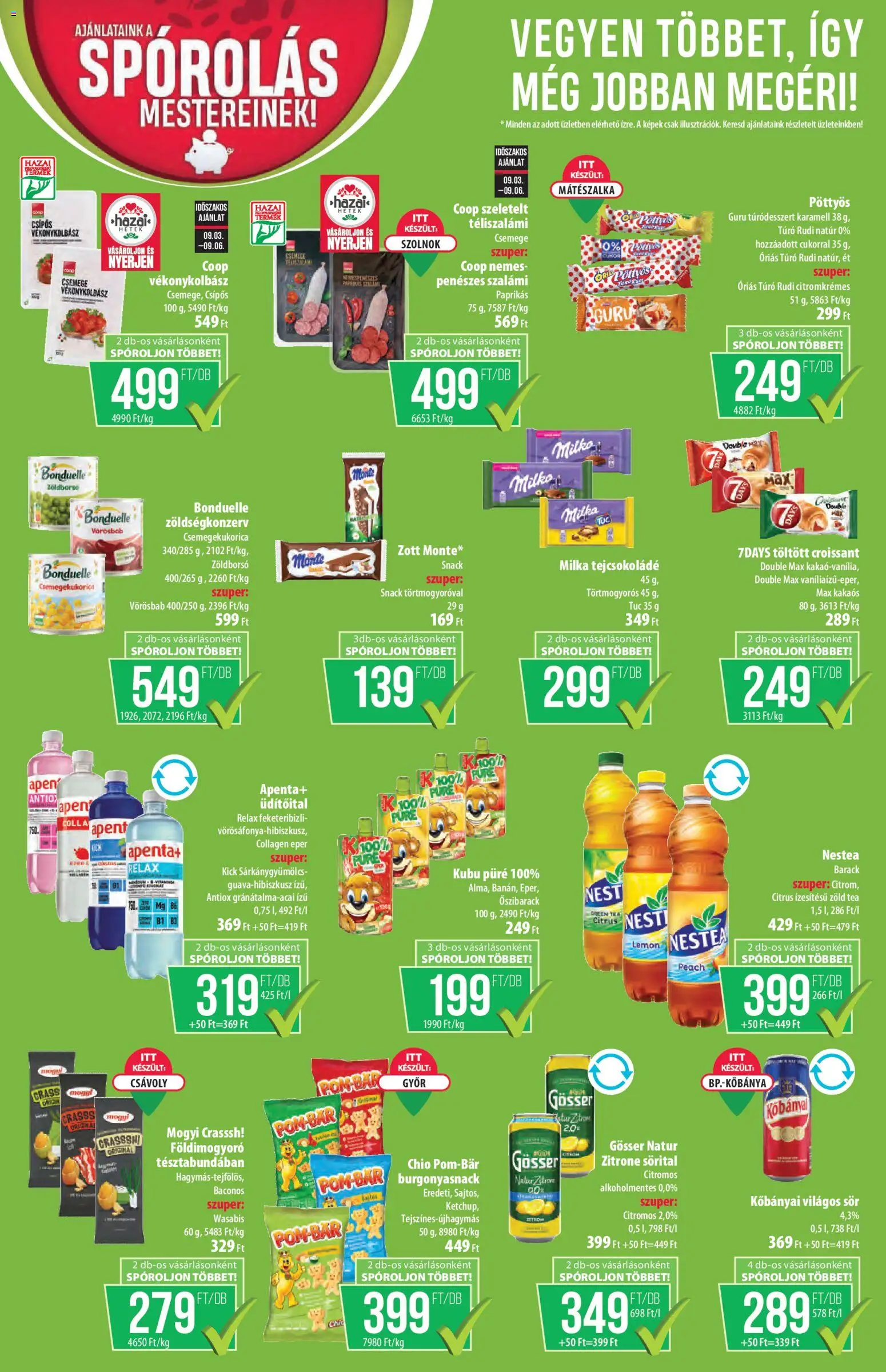 COOP akciós ujság - amely érvényes a következő dátumtól: 2026.09.03. | Oldal: 6
