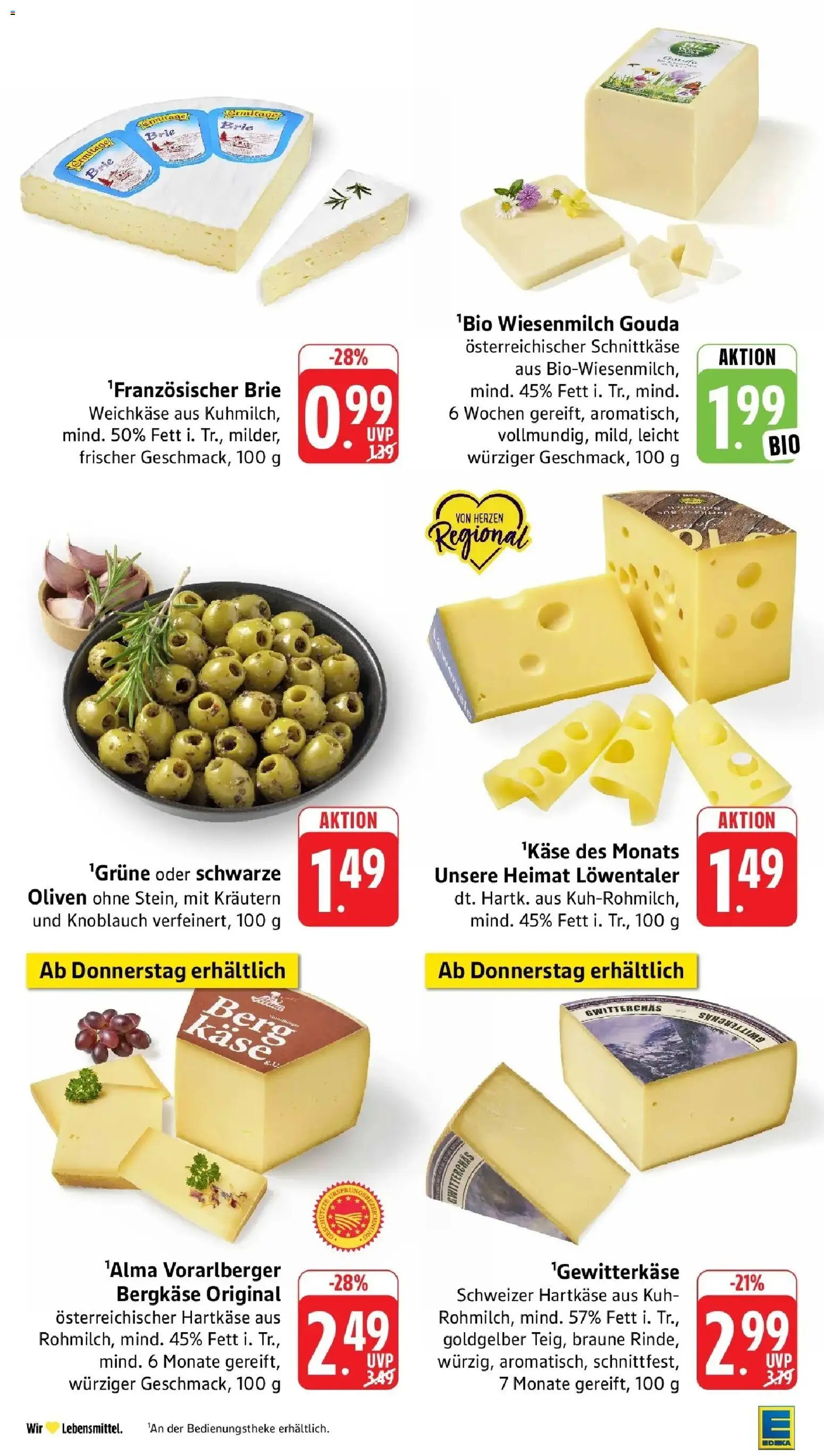 Edeka prospekt Heppenheim – gültig ab 13.07.2026 | Seite: 6 | Produkte: Käse, Gouda, Knoblauch