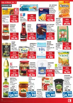 Náhled letáku Korunní Cukr, krystal/krupice 1 kg od 29.07.2026 | Strana: 36