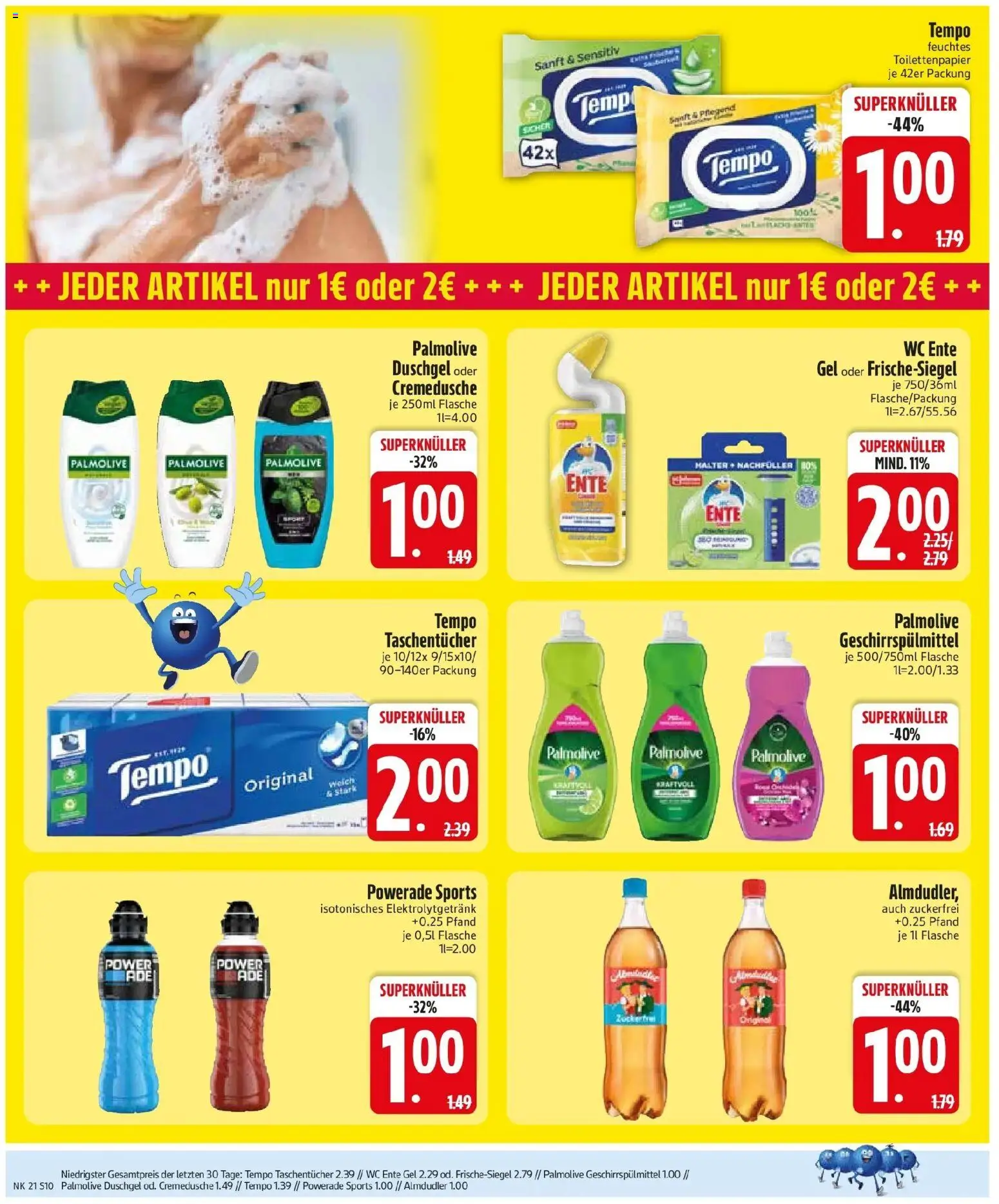 Edeka prospekt Murnau – gültig ab 17.05.2026 | Seite: 13 | Produkte: Geschirrspülmittel, Shower Gel, Ente, Toilettenpapier