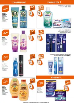 Müller Prospekt ab 26.10.2026 gültig | Seite: 5 | Produkte: Shampoo, Spülung, Haarspray, Zahnbürste