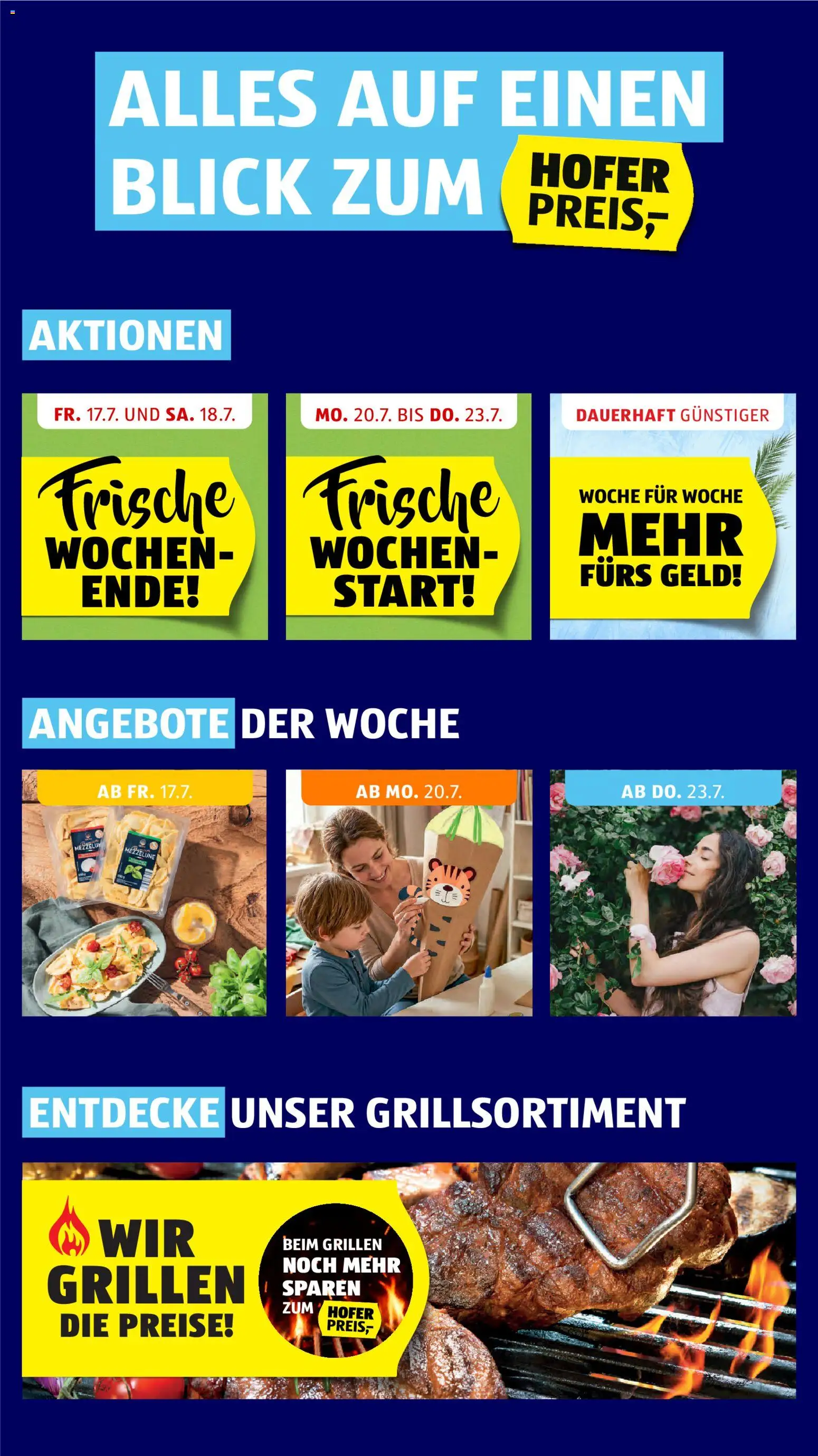 Hofer Flugblatt gültig ab 17.07.2026 | Seite: 2 | Produkte: Pasta