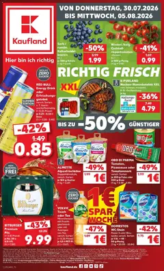 Kaufland Prospekt Schwäbisch Gmünd ab 30.07.2026 gültig
