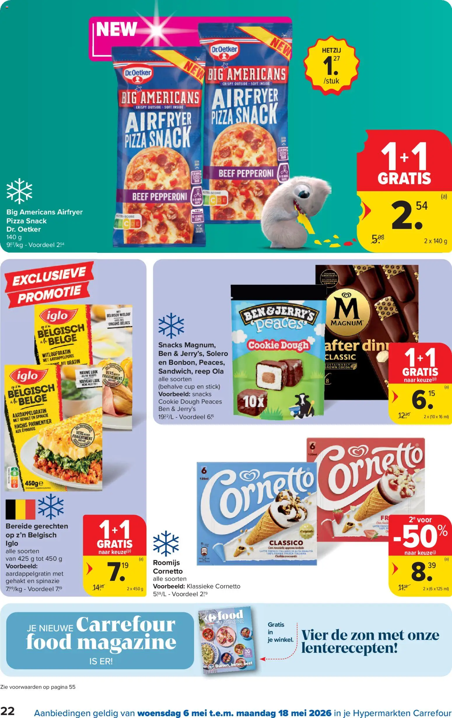 {H1} | Pagina: 22 | Producten: Pizza, Gehakt, Snacks, Spinazie