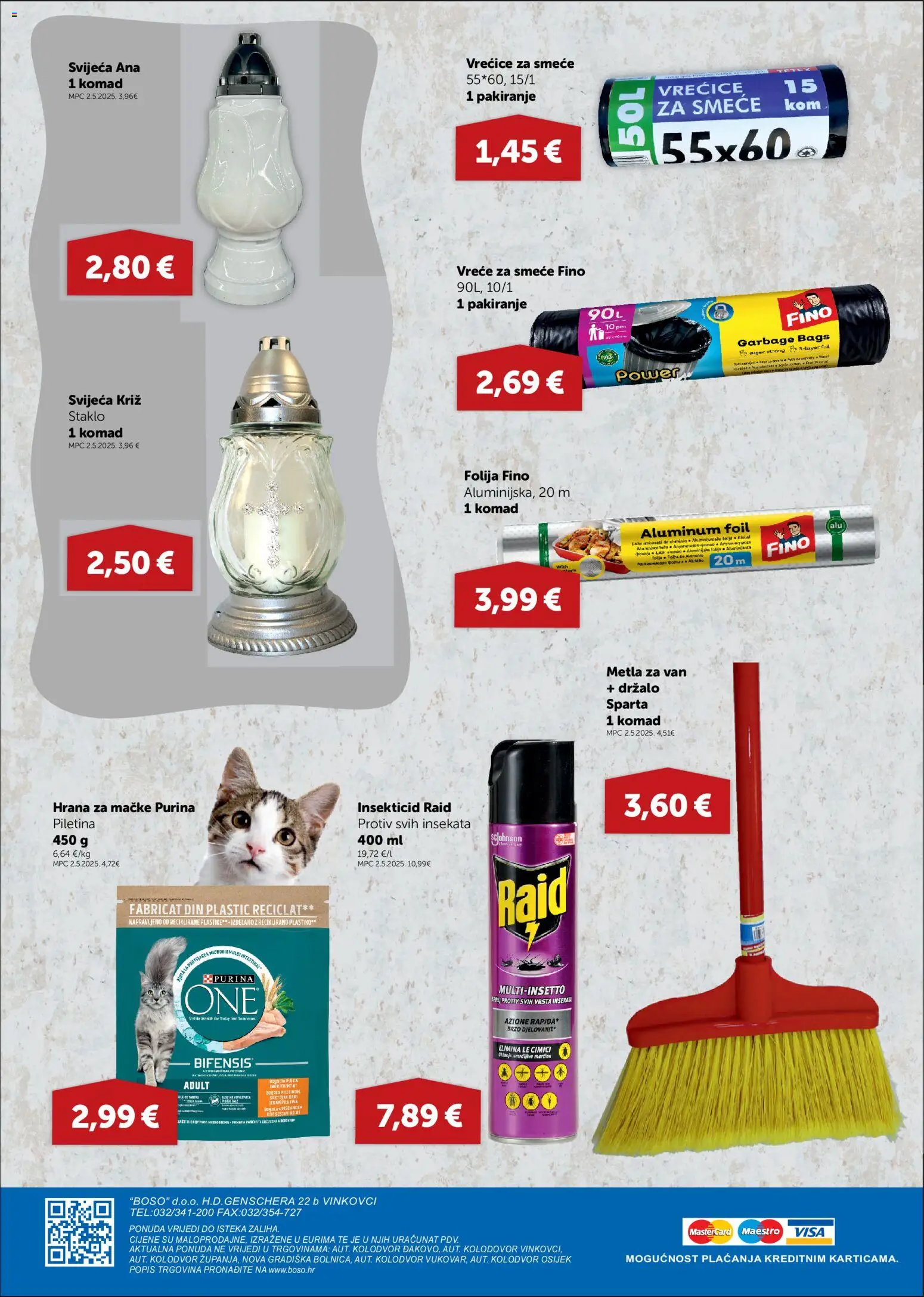 Boso katalog | vrijedi od 23.07.2026 | Stranica: 20 | Proizvodi: Piletina, Metla, Vreće za smeće, PC