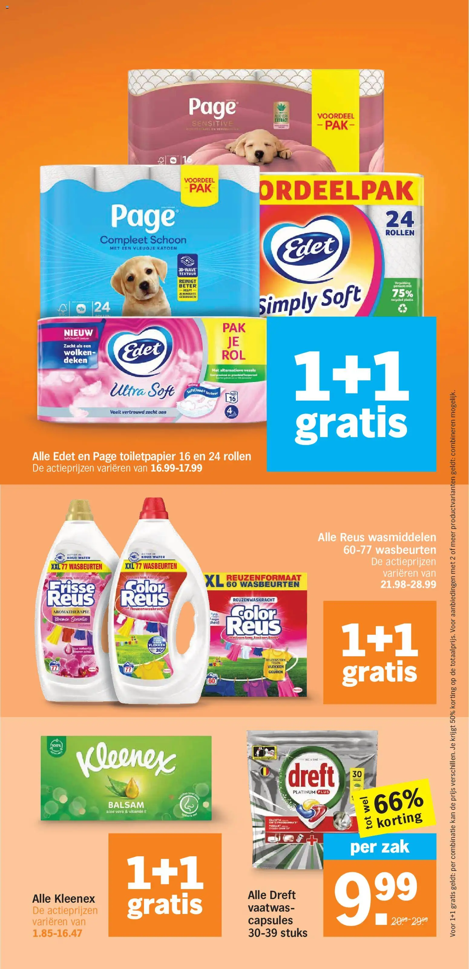 {H1} | Pagina: 33 | Producten: Wasmiddel, Deken, Toilet, Toiletpapier