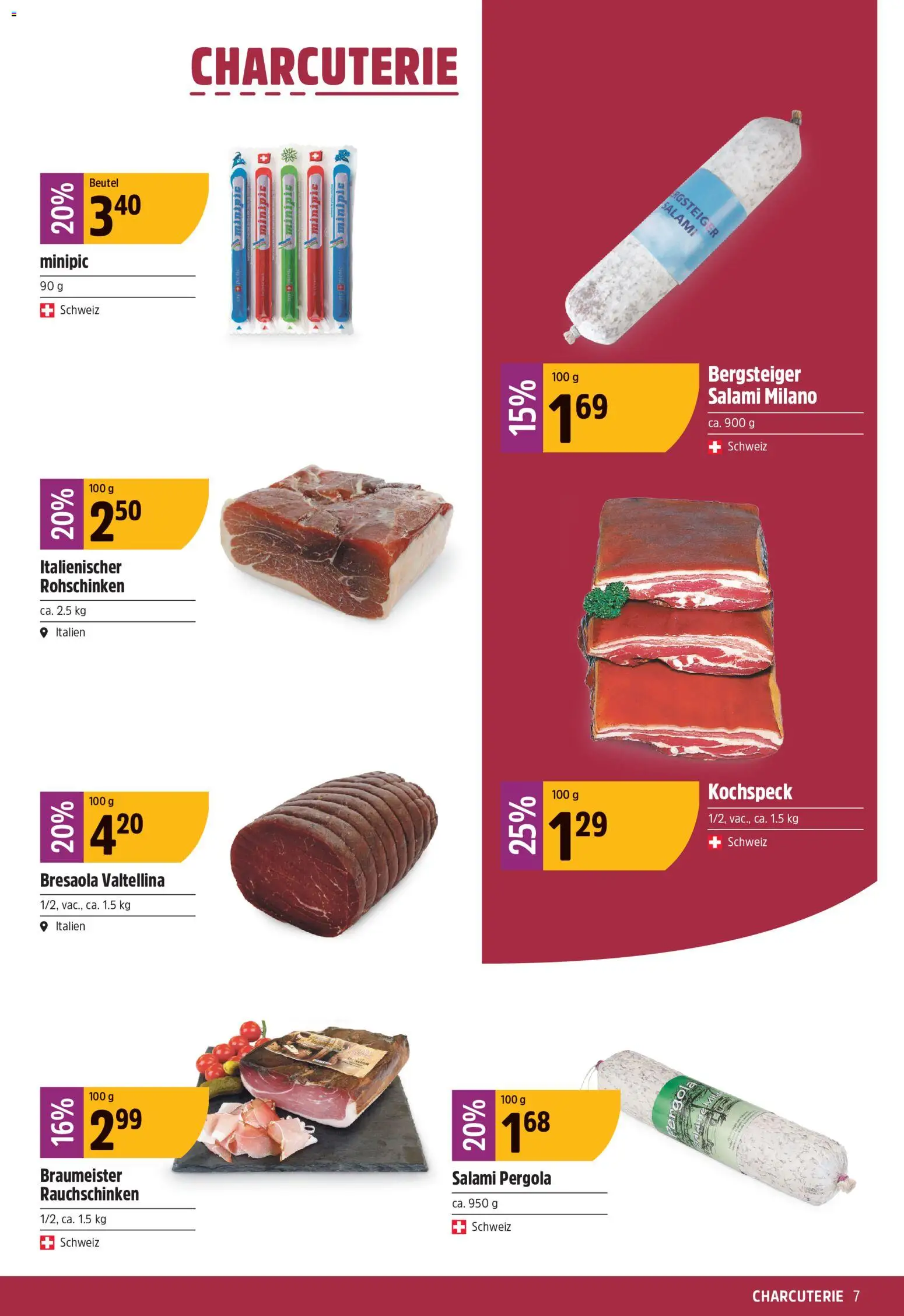 TopCC aktionen – gültig ab 11.05.2026 | Seite: 7 | Produkte: Salami