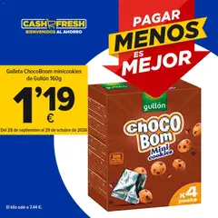 Vista previa Cash Fresh Disfruta de tus marcas TOP favoritas y endulza tus momentos sin rascarte el bolsillo. válido desde el 28/09/2026