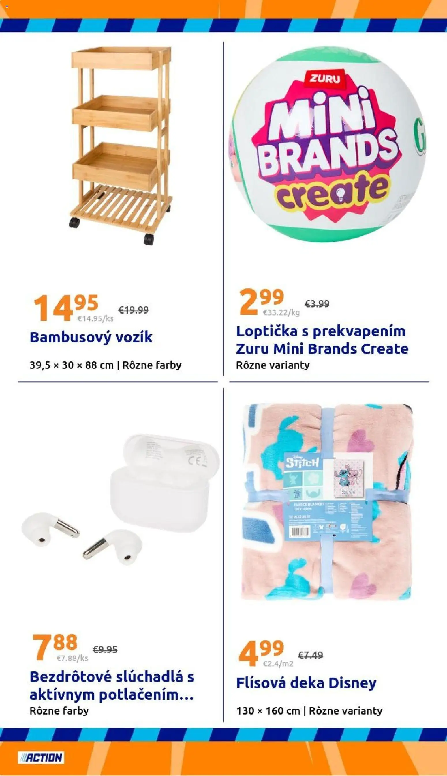 Nové Action akcie – leták je platný od 09.09.2026 | Strana: 32 | Produkty: Slúchadlá, Bezdrôtové slúchadlá