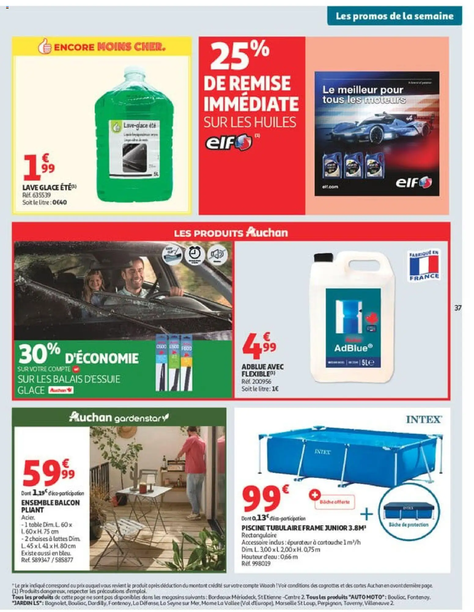 {H1} | Page: 37 | Produits: AdBlue, Table, Cartouche