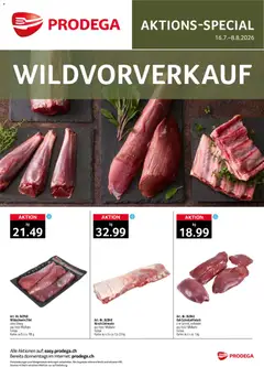 Prodega aktionen Wildvorverkauf ab 16.07.2026 gültig