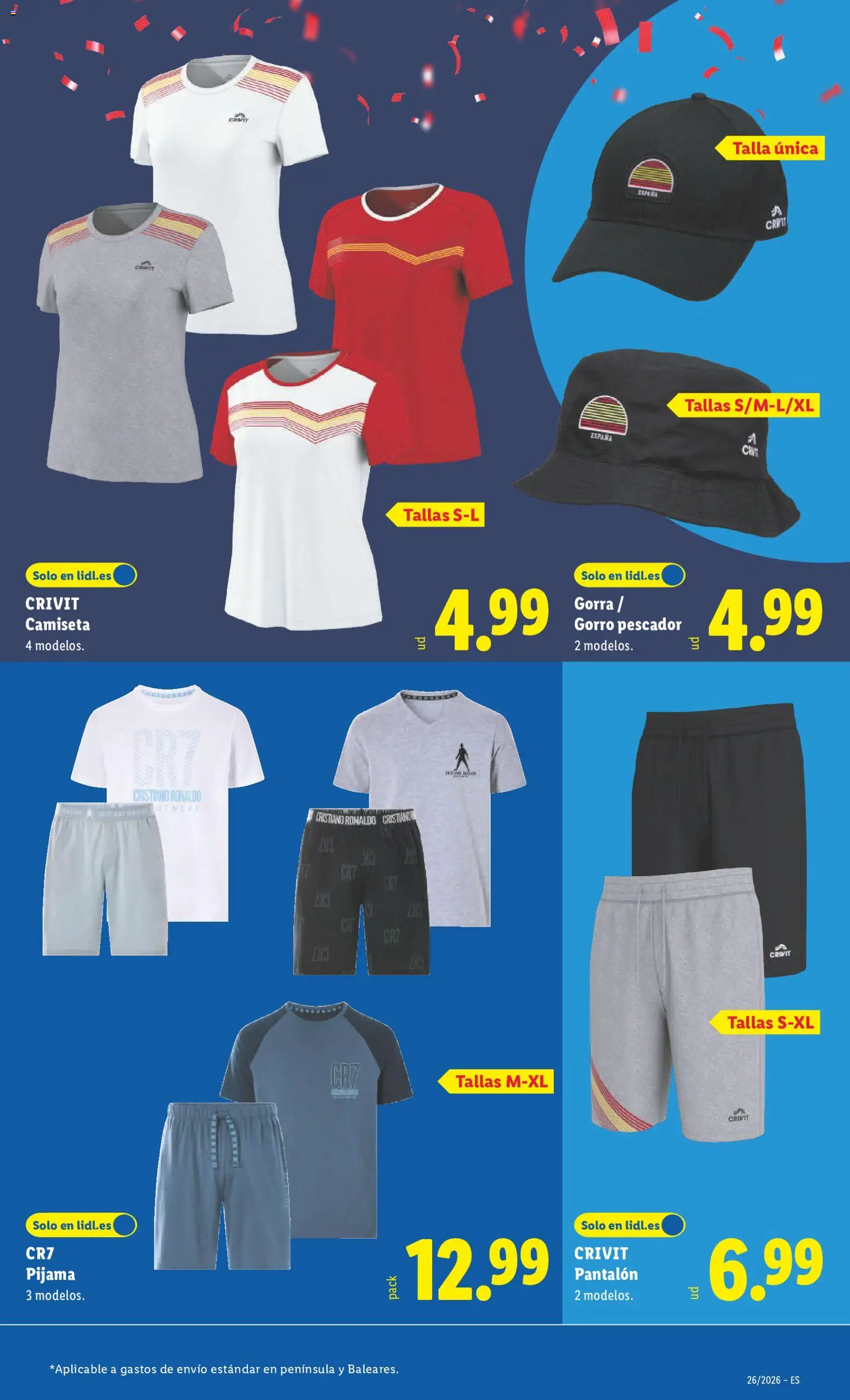 Lidl folleto de bazar │ válido desde el 22.06.2026 | Página: 9 | Productos: Pijama, Aceite