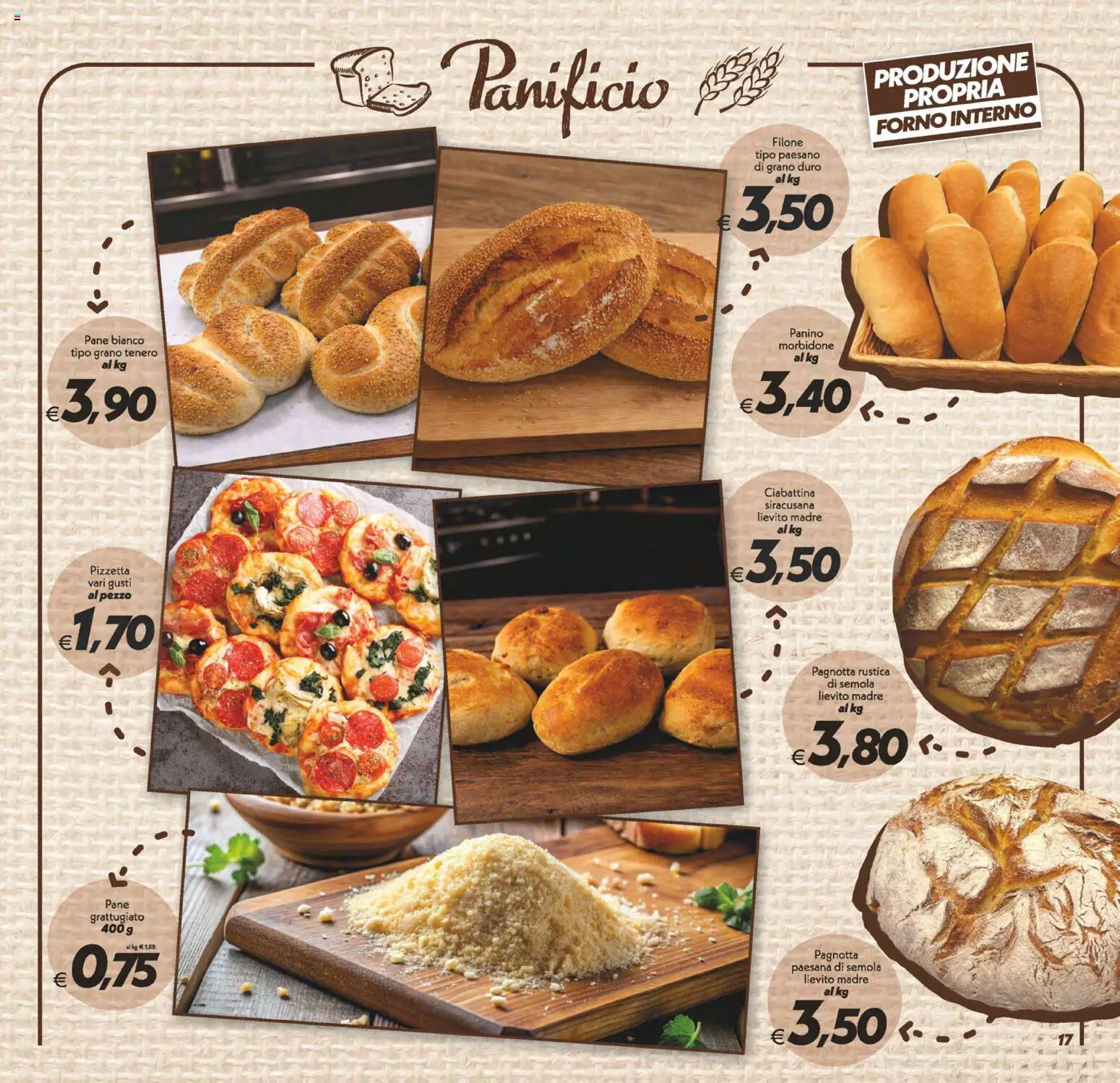 Volantino SuperConveniente del 29.05.2026 | Pagina: 17 | Prodotti: Pane, Forno