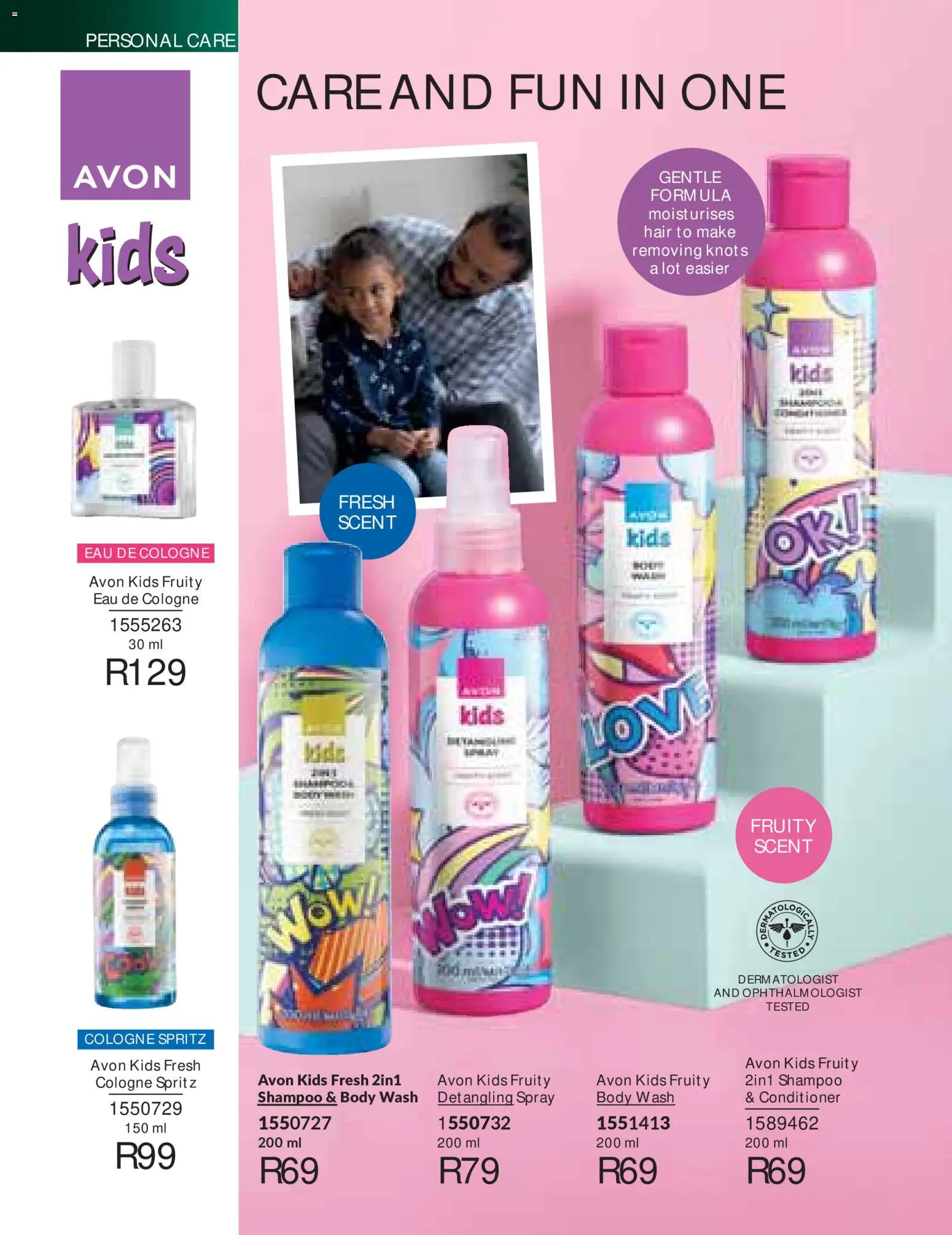New Avon catalogue – valid from 01/07/2026 | Page: 156 | Products: Shampoo, Conditioner, Fruit, Body wash