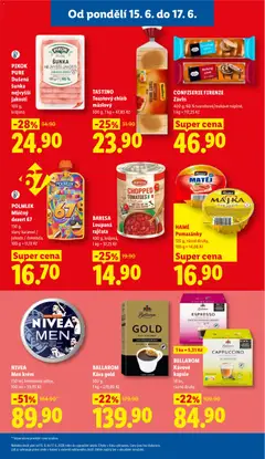 Náhled letáku NIVEA Men krém, 150 ml, limitovaná edice, 100 ml = 59,93 Kč od 15.06.2026 | Strana: 29