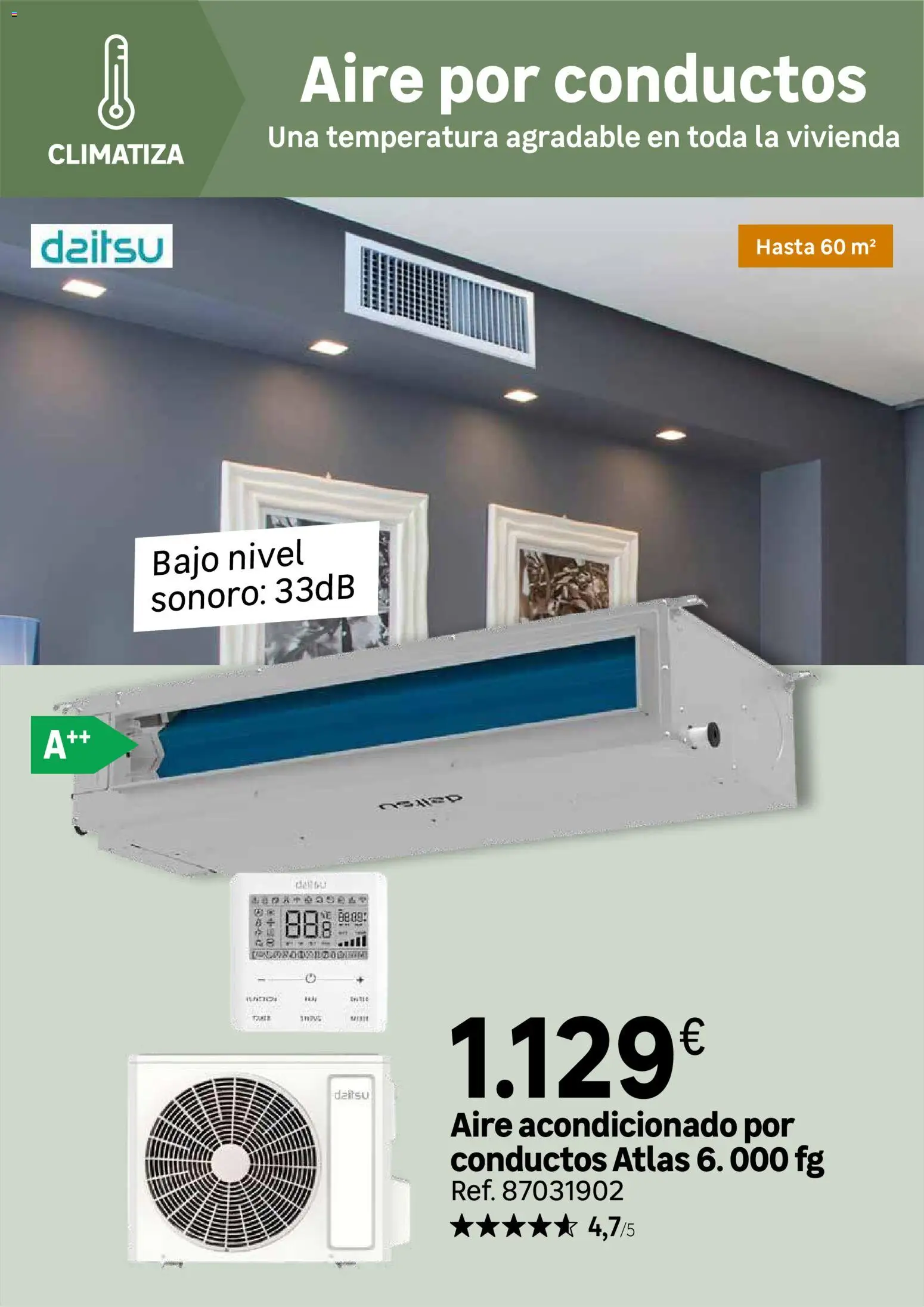 Leroy Merlin Calor en casa y mucho ahorro │ válido desde el 20/10/2026 | Página: 152 | Productos: Aire acondicionado