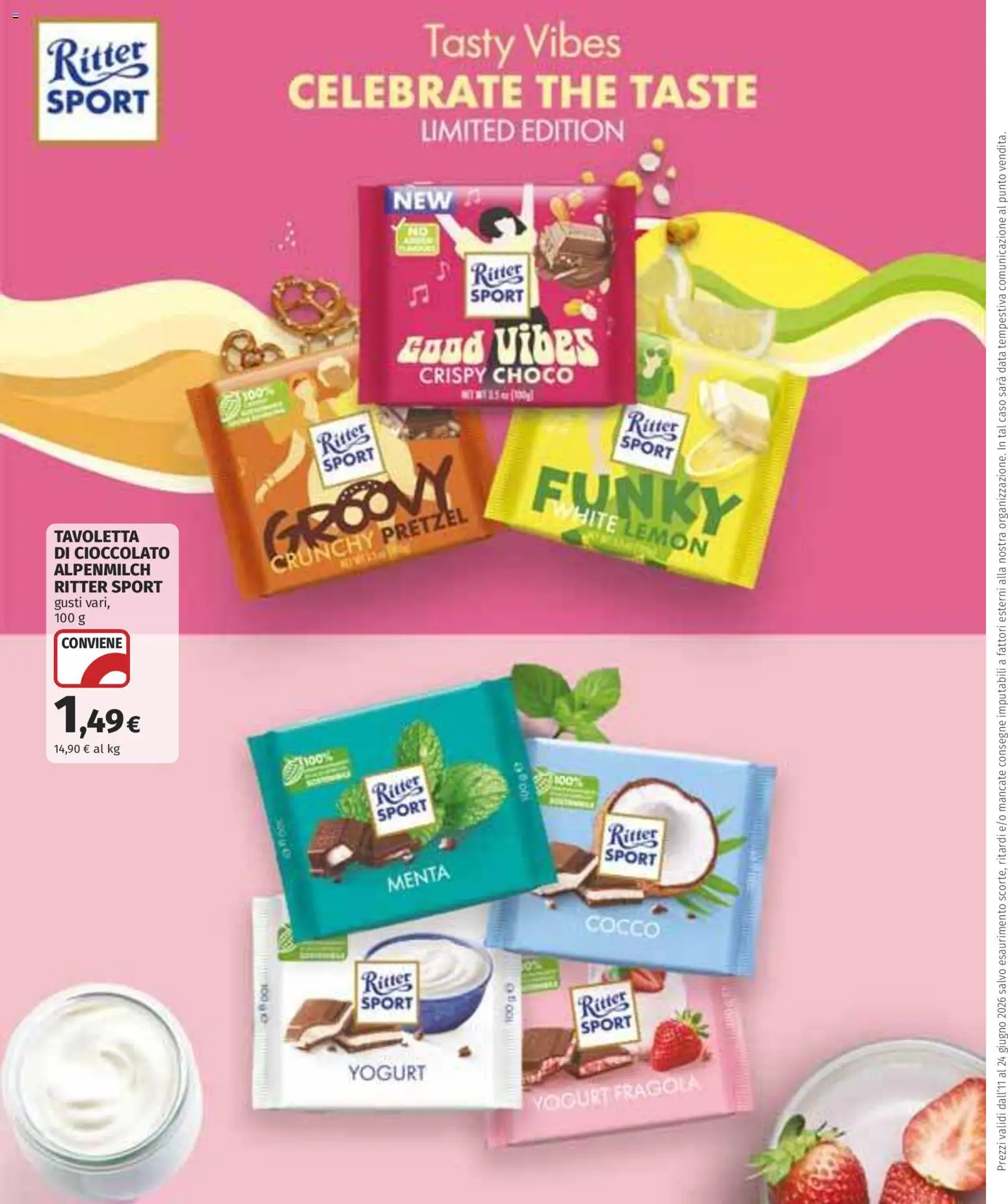 Volantino COOP del 11.06.2026 | Pagina: 42 | Prodotti: Cioccolato, Data, Cocco, Menta