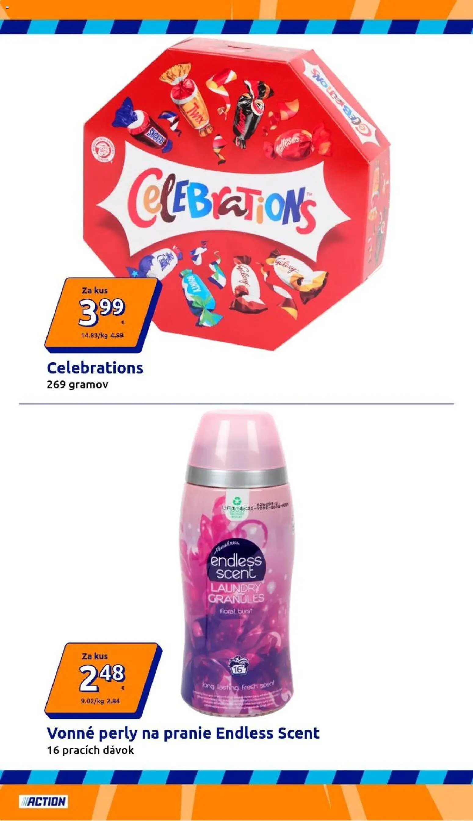 Nové Action akcie – leták je platný od 23.09.2026 | Strana: 2 | Produkty: Snickers
