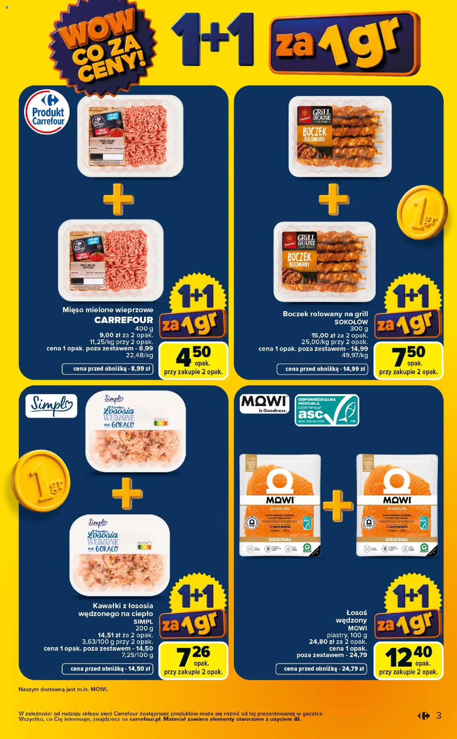 Carrefour gazetka - Wow co za ceny od 06.07.2026 | Strona: 3