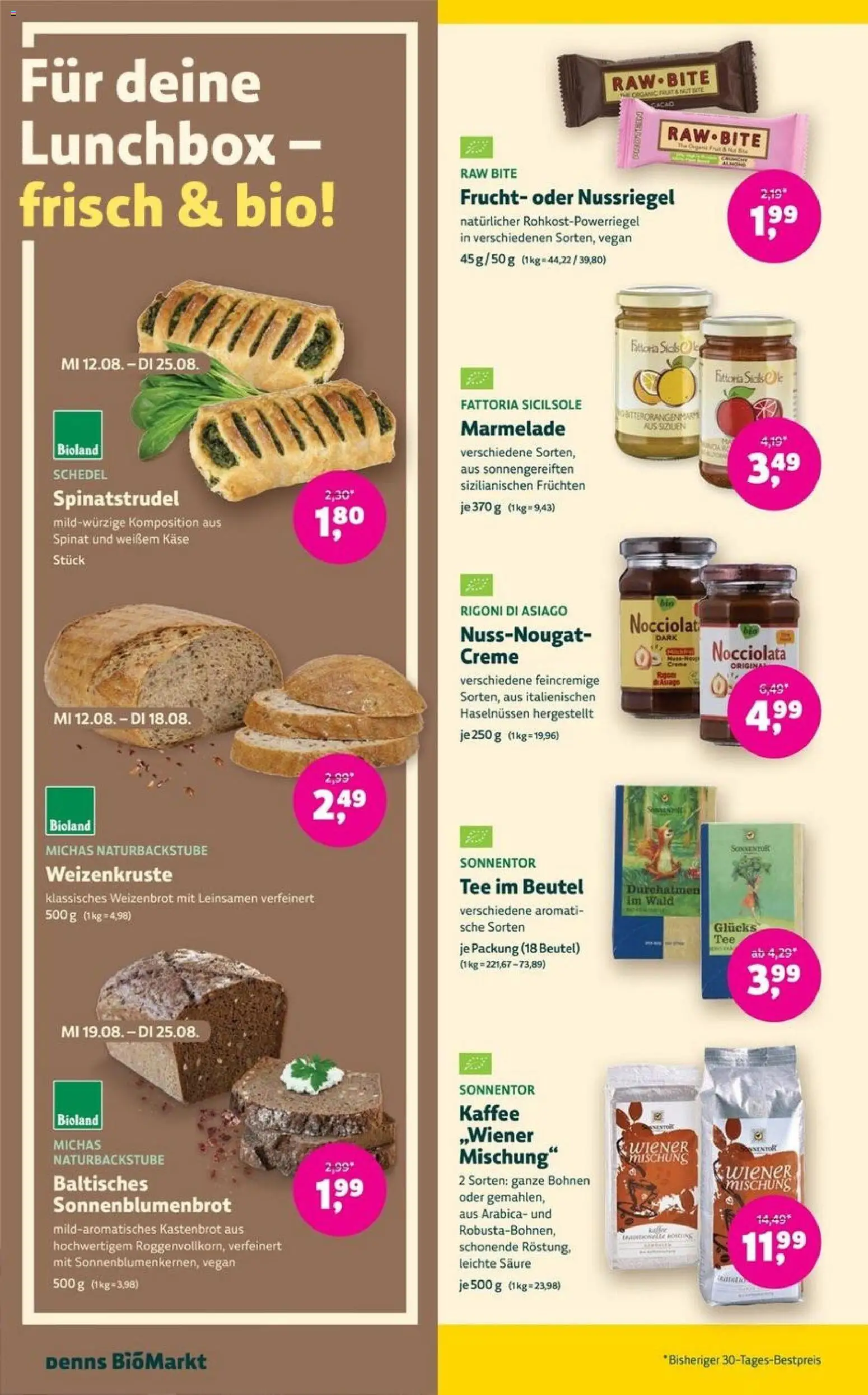 Denns BioMarkt Angebote – gültig ab 12.08.2026 | Seite: 10 | Produkte: Käse, Öl, Creme, Tee