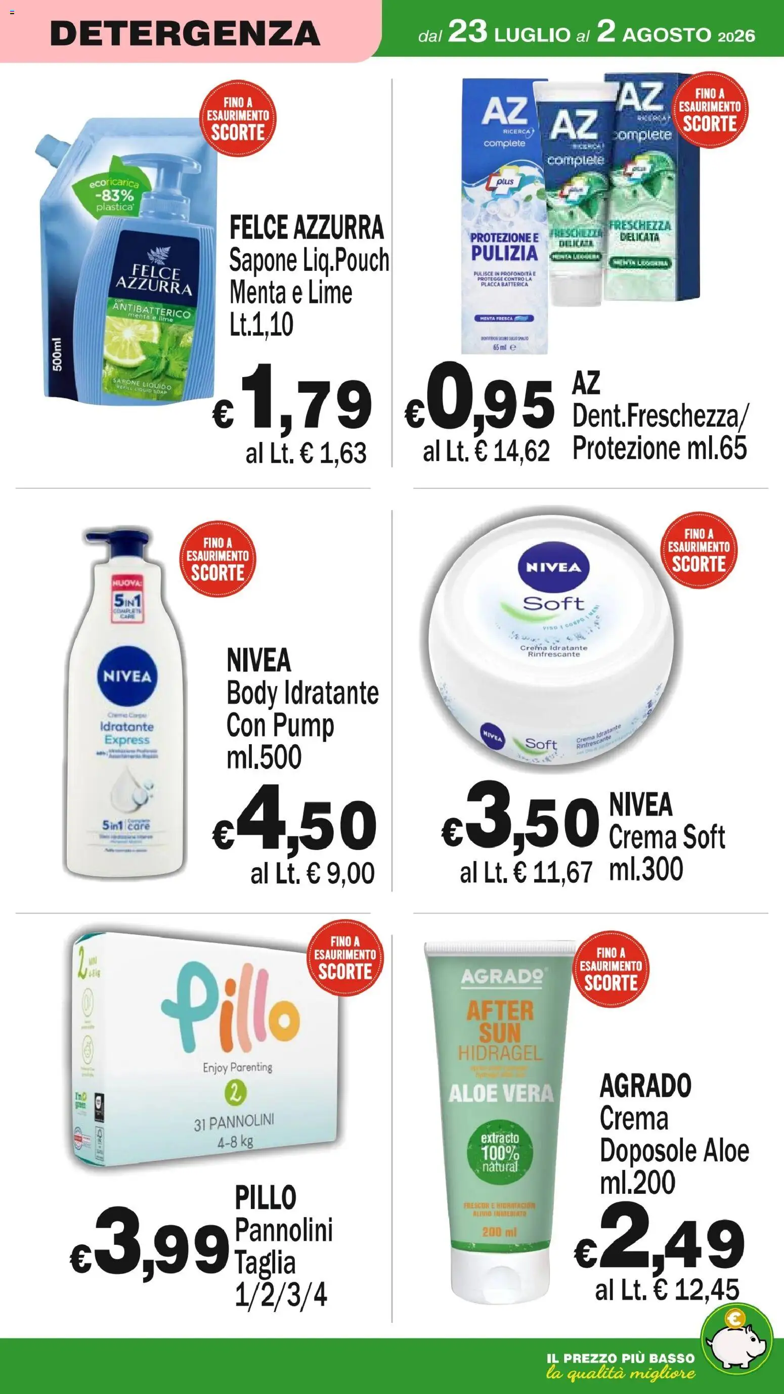 Volantino Primo Prezzo del 23/07/2026 | Pagina: 32