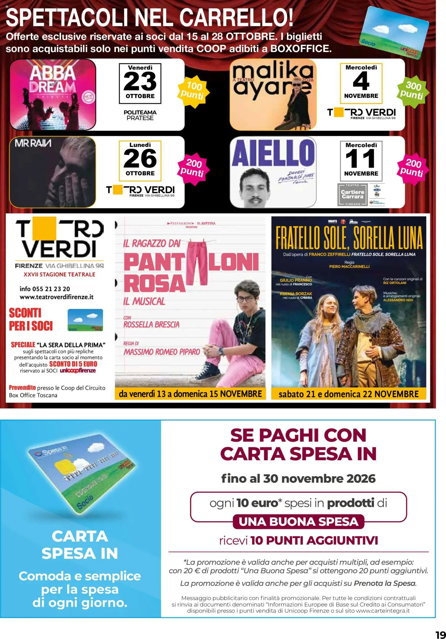 Volantino COOP del 15/10/2026 | Pagina: 19 | Prodotti: Carrello